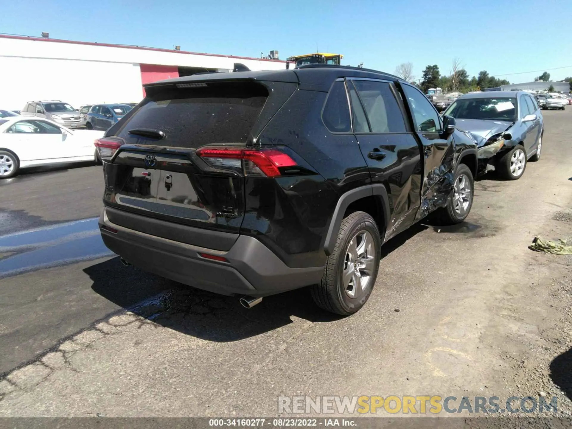 4 fotografías del automóvil dañado 4T3MWRFV2NU069945 TOYOTA RAV4 2022