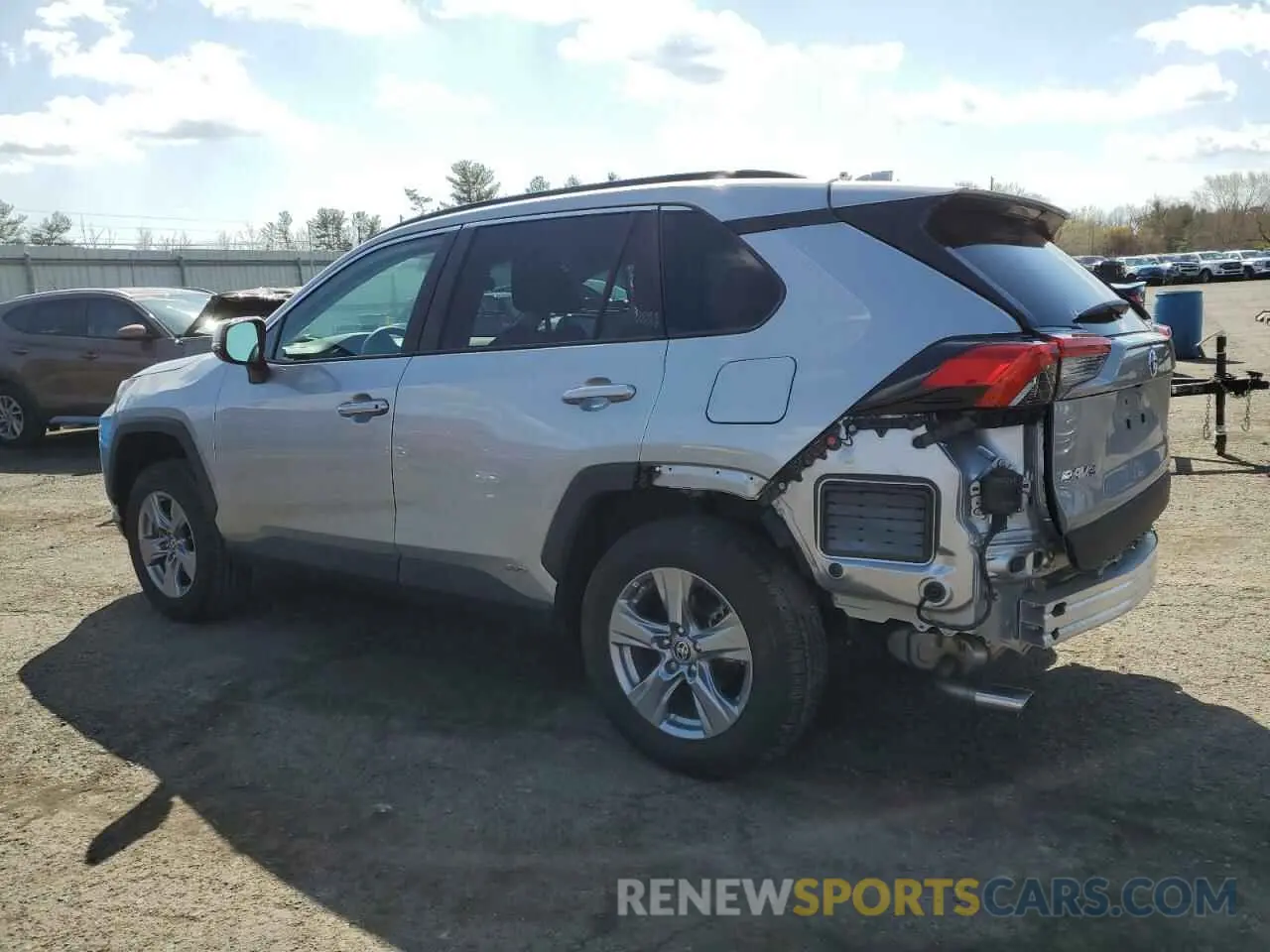 2 fotografías del automóvil dañado 4T3MWRFV3NU065466 TOYOTA RAV4 2022
