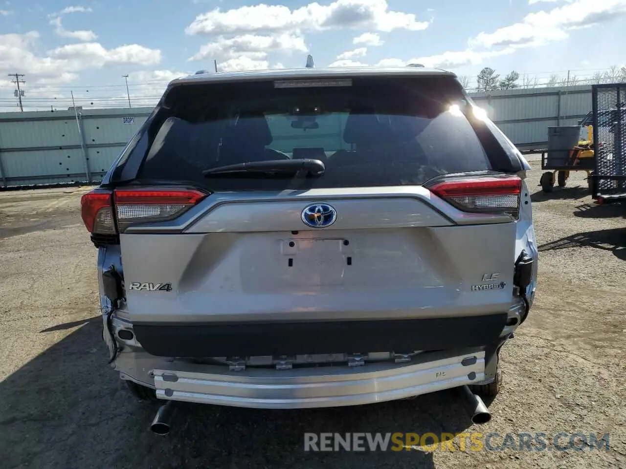 6 fotografías del automóvil dañado 4T3MWRFV3NU065466 TOYOTA RAV4 2022