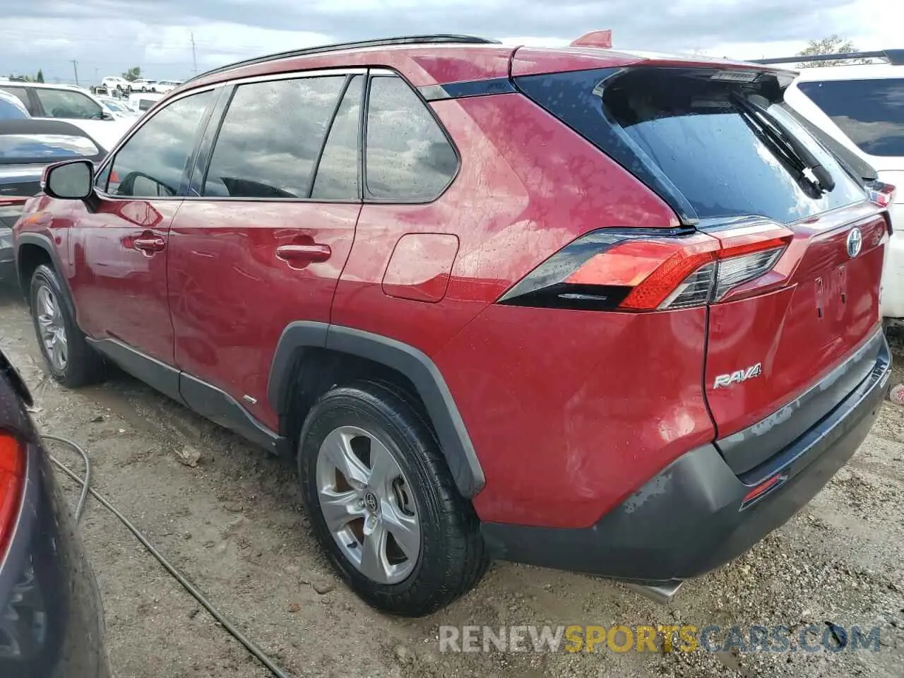 2 fotografías del automóvil dañado 4T3RWRFV0NU053247 TOYOTA RAV4 2022