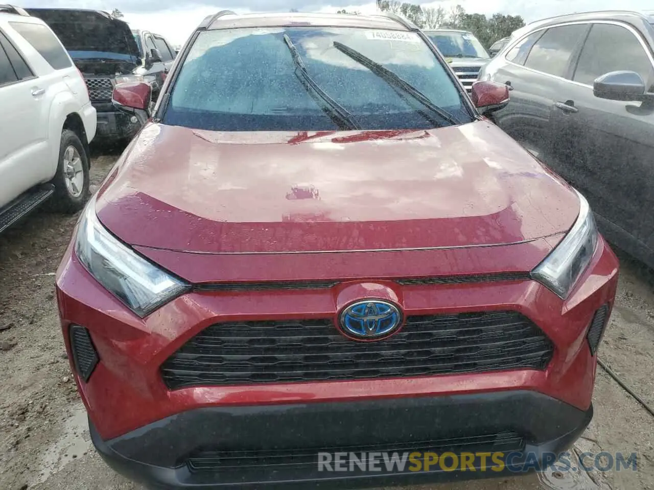 5 fotografías del automóvil dañado 4T3RWRFV0NU053247 TOYOTA RAV4 2022