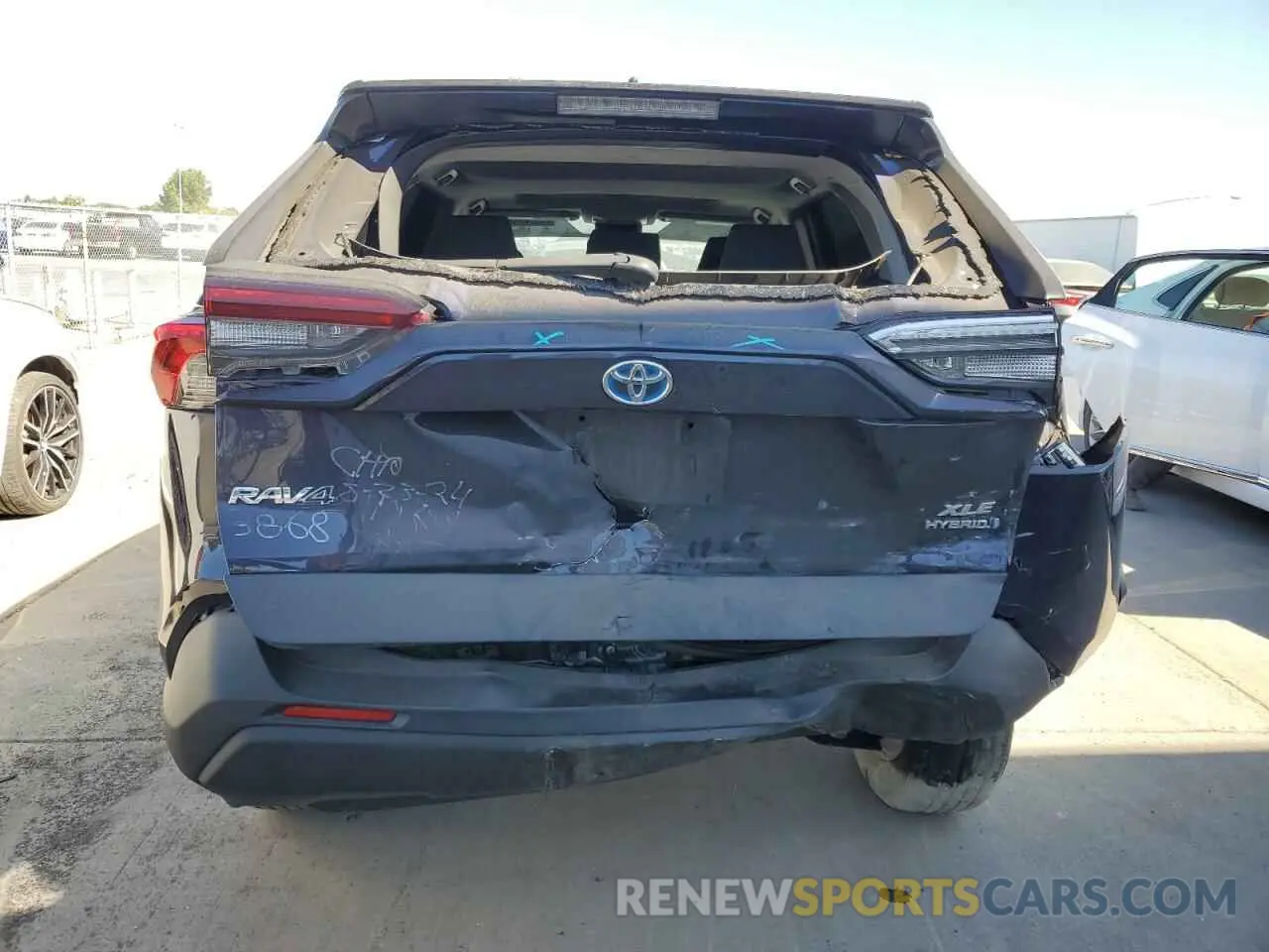 6 fotografías del automóvil dañado 4T3RWRFV0NU060120 TOYOTA RAV4 2022