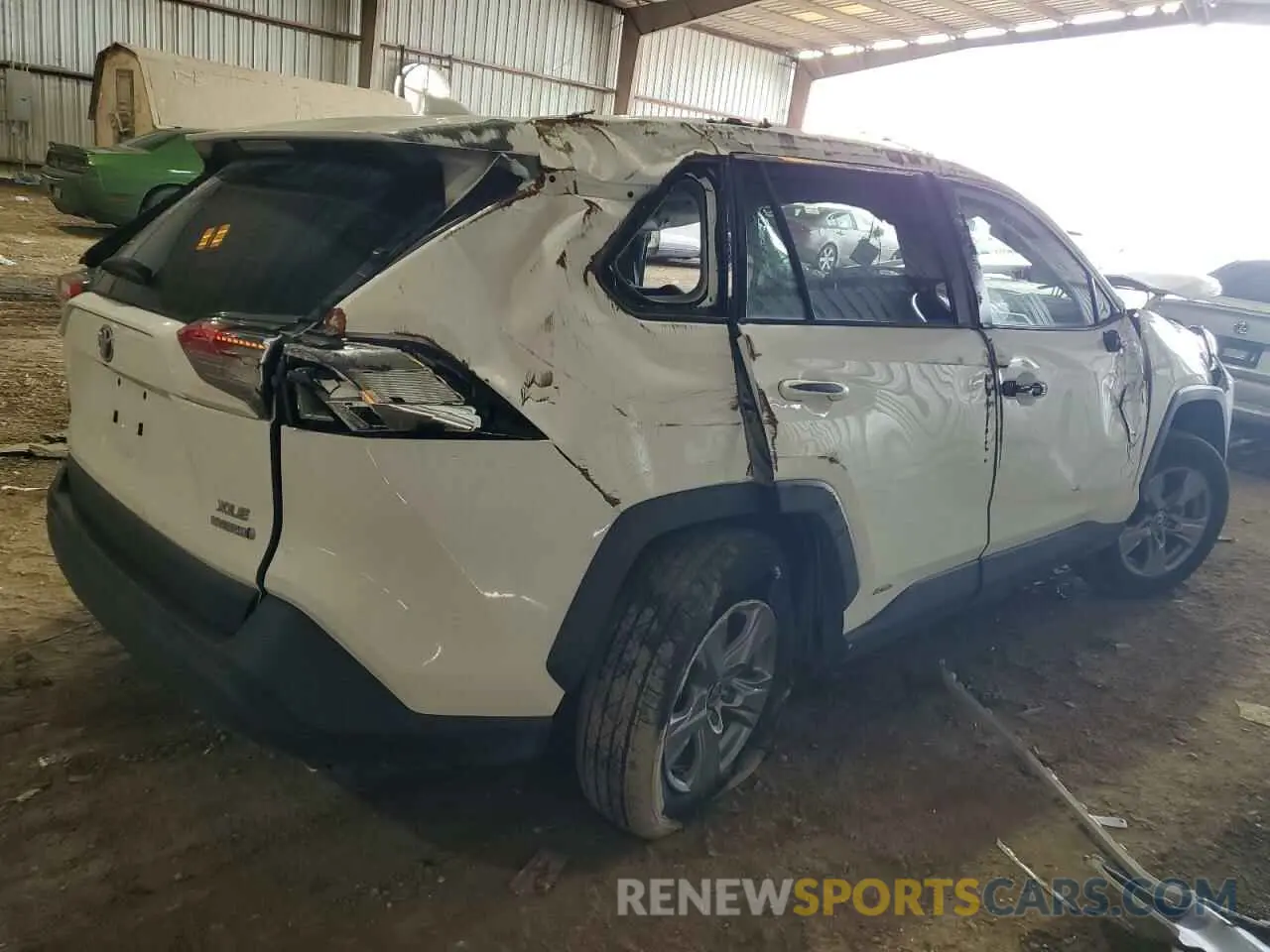3 fotografías del automóvil dañado 4T3RWRFV1NU073863 TOYOTA RAV4 2022