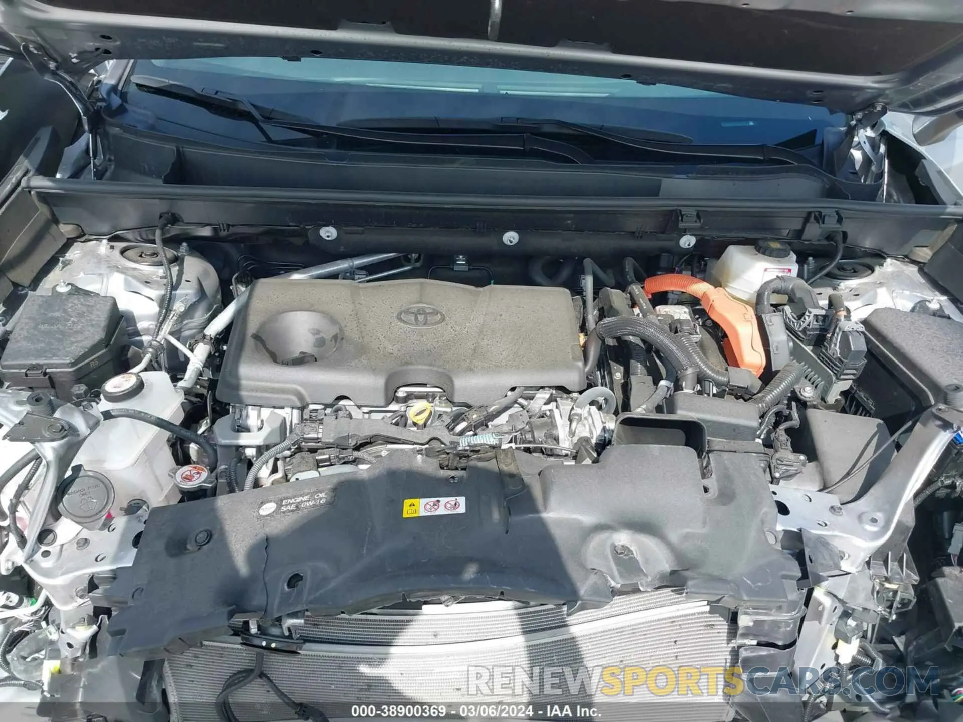 10 fotografías del automóvil dañado 4T3RWRFV1NU079338 TOYOTA RAV4 2022