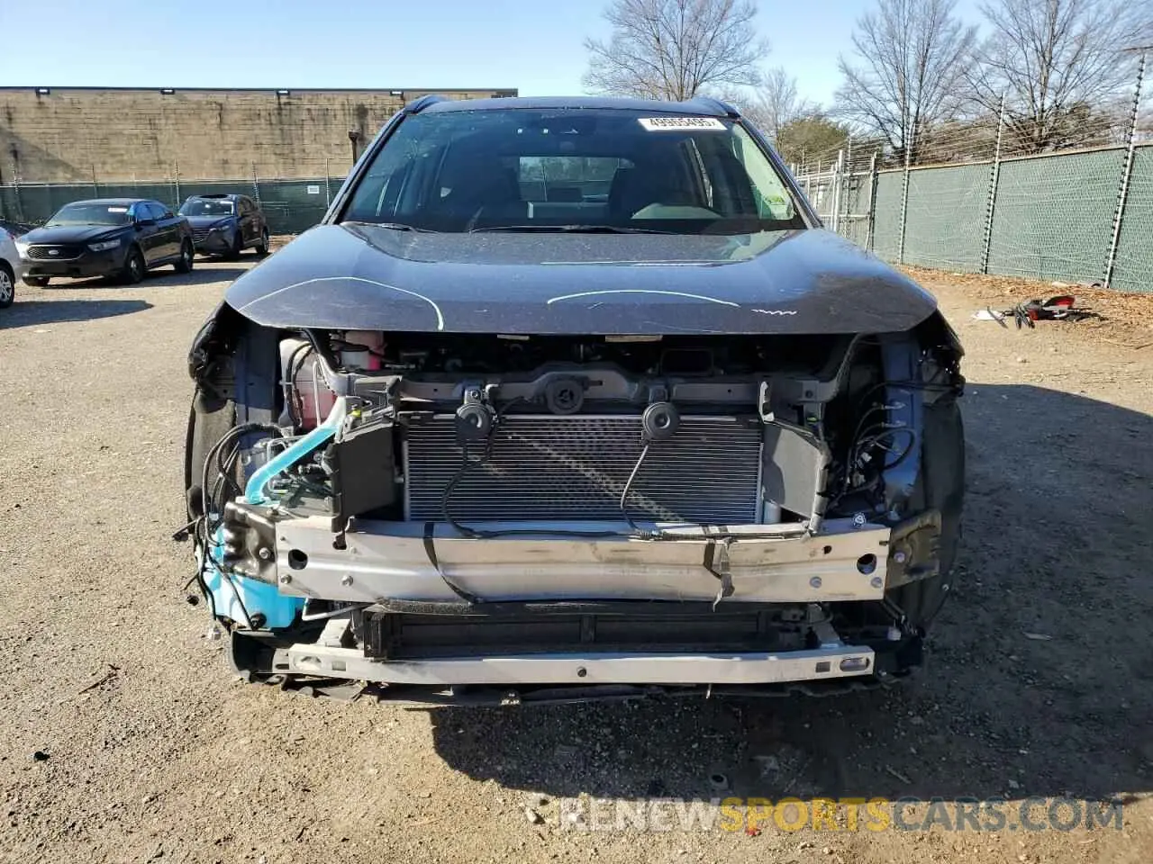 5 fotografías del automóvil dañado 4T3RWRFV3NU074030 TOYOTA RAV4 2022
