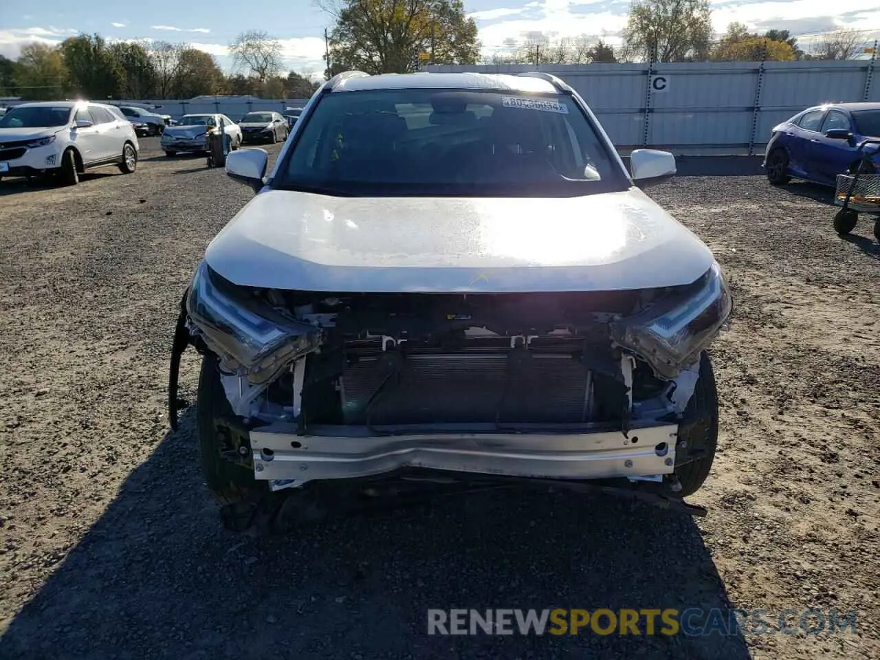5 fotografías del automóvil dañado 4T3RWRFV4NU064137 TOYOTA RAV4 2022