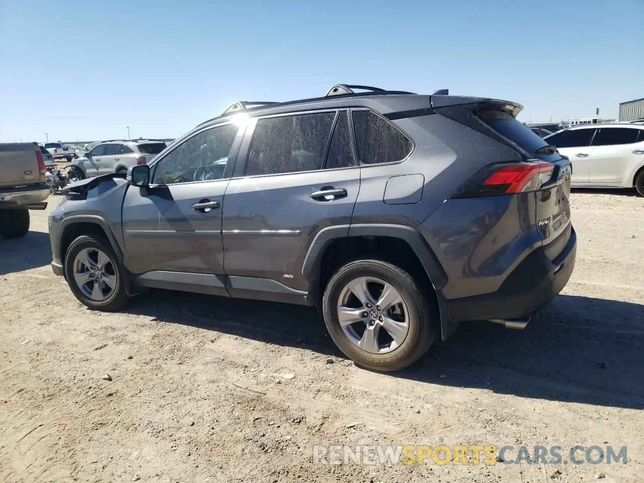 2 fotografías del automóvil dañado 4T3RWRFV4NU077129 TOYOTA RAV4 2022