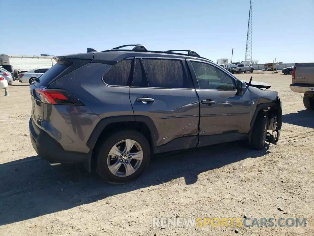 3 fotografías del automóvil dañado 4T3RWRFV4NU077129 TOYOTA RAV4 2022