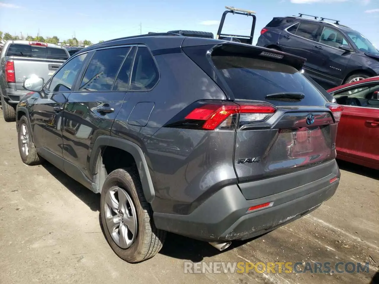 3 fotografías del automóvil dañado 4T3RWRFV5NU063076 TOYOTA RAV4 2022