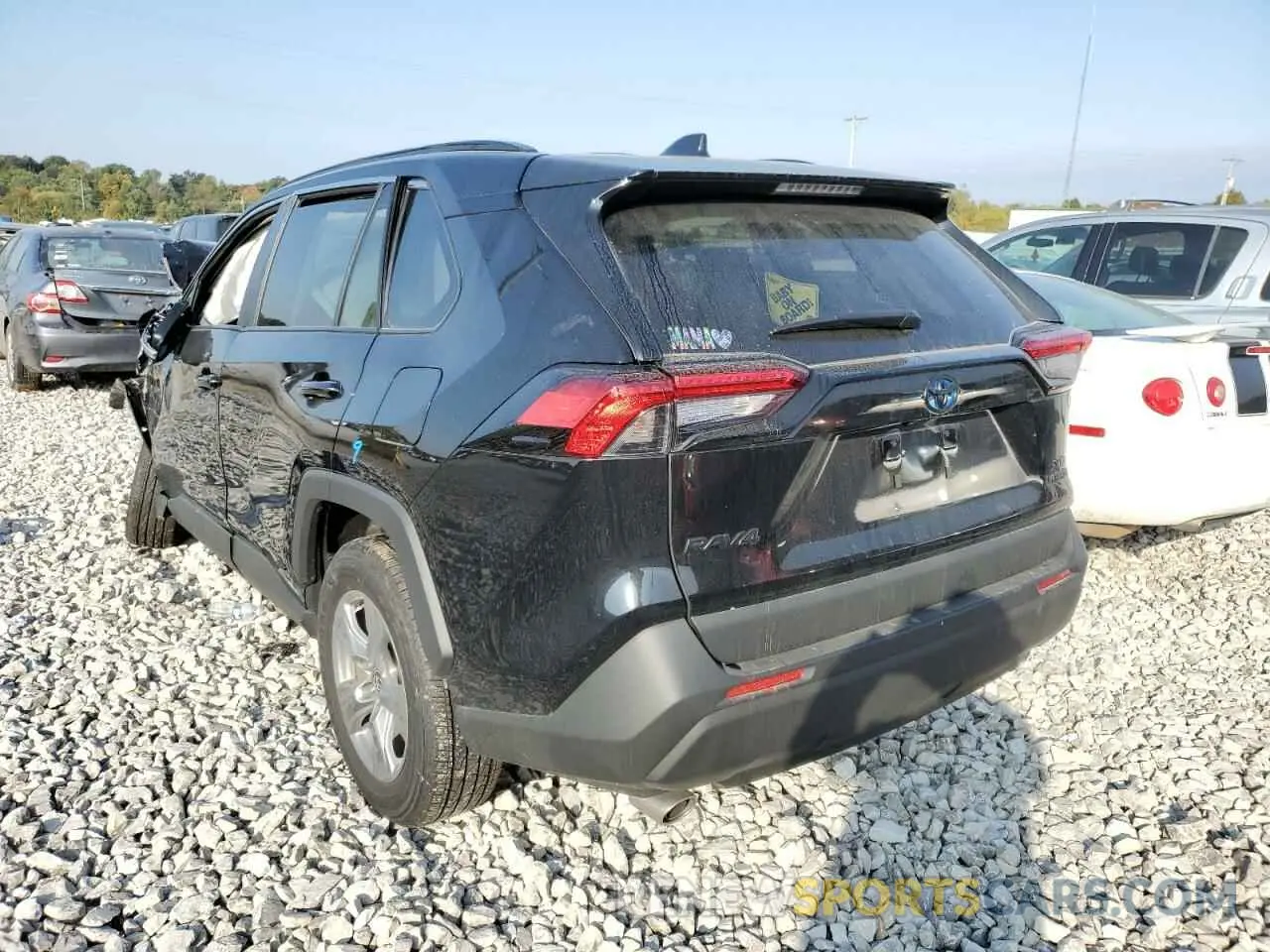 3 fotografías del automóvil dañado 4T3RWRFV7NU063015 TOYOTA RAV4 2022