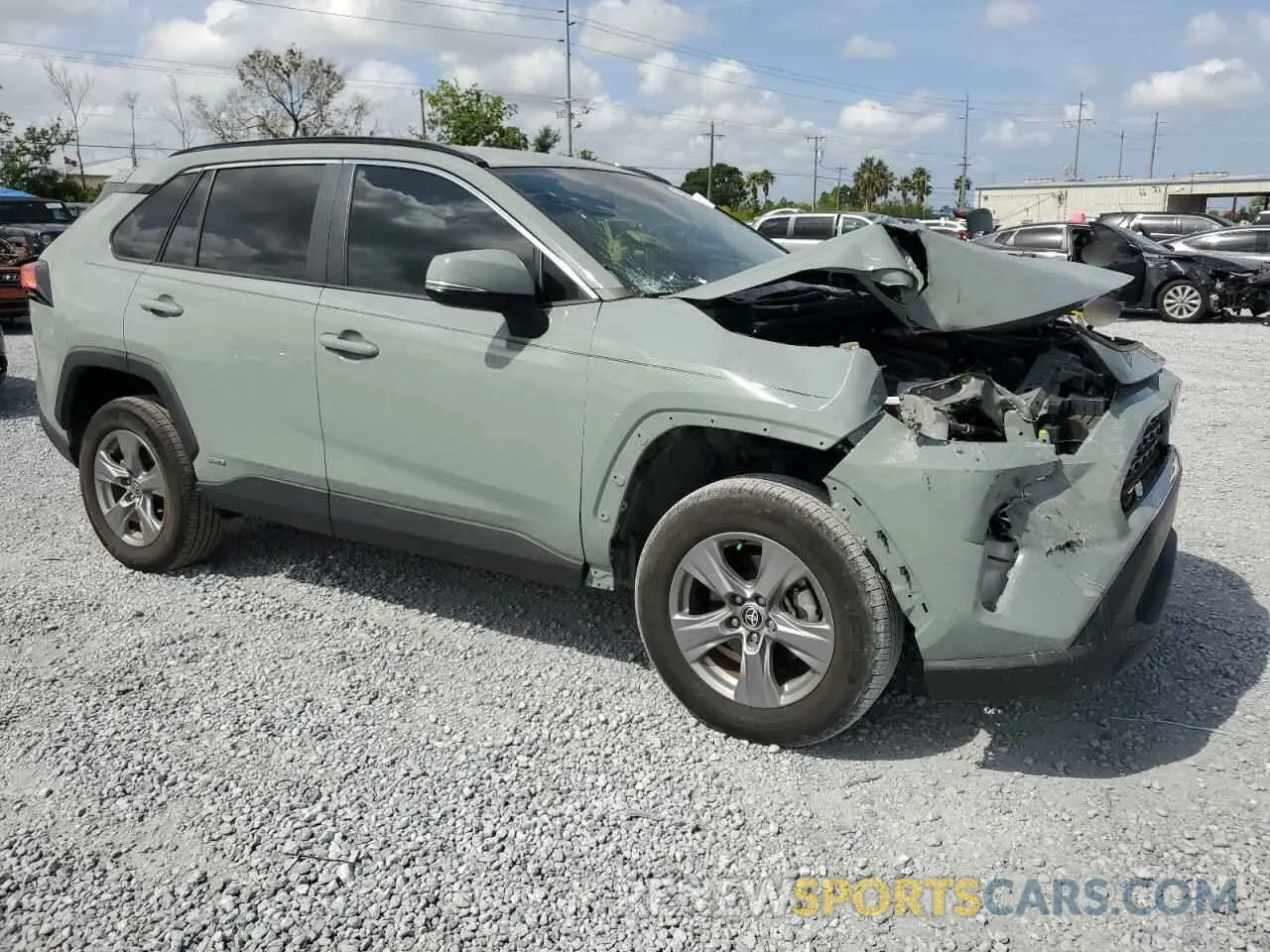 4 fotografías del automóvil dañado 4T3RWRFV9NU050430 TOYOTA RAV4 2022