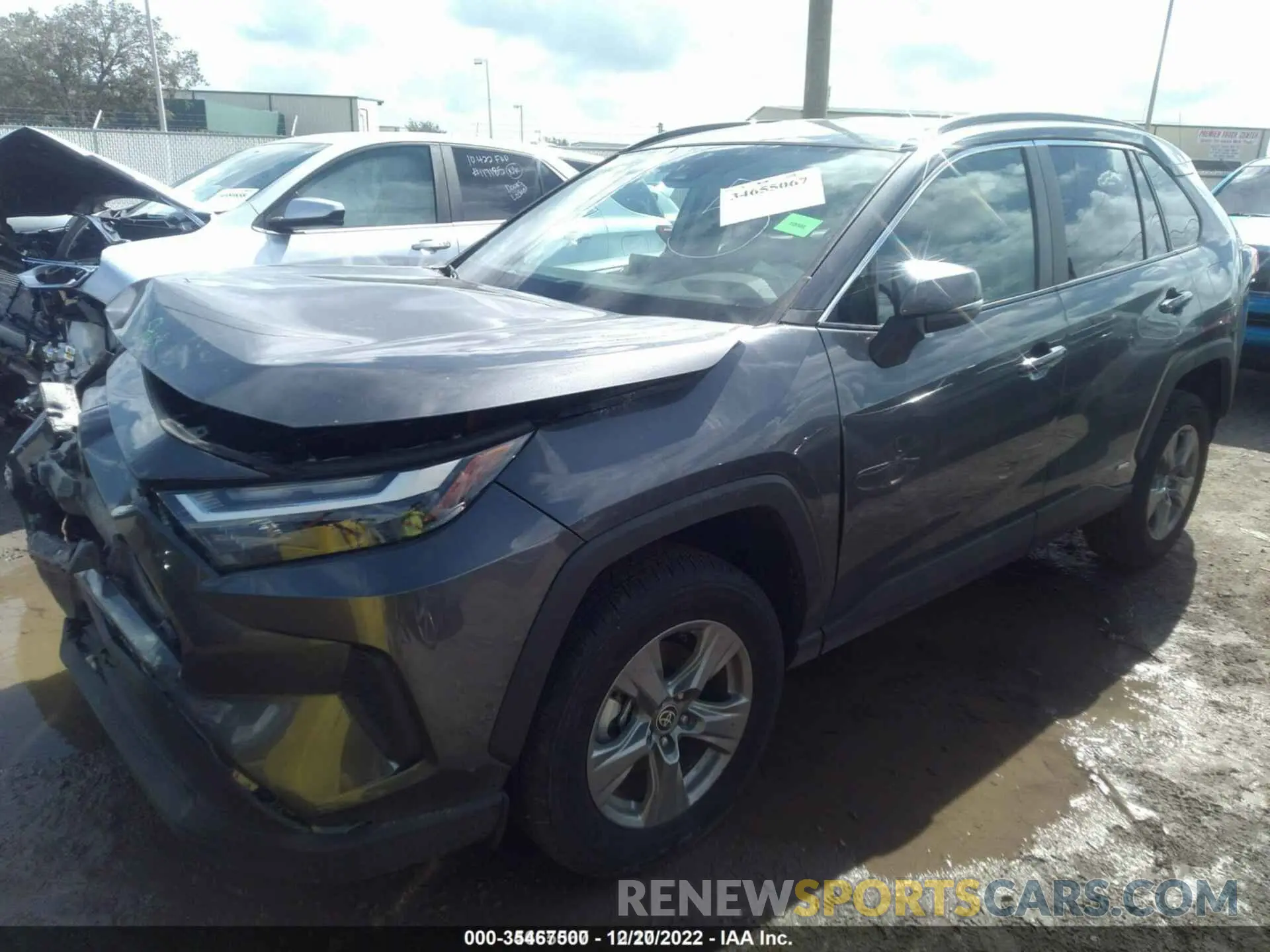 2 fotografías del automóvil dañado 4T3RWRFV9NU057054 TOYOTA RAV4 2022