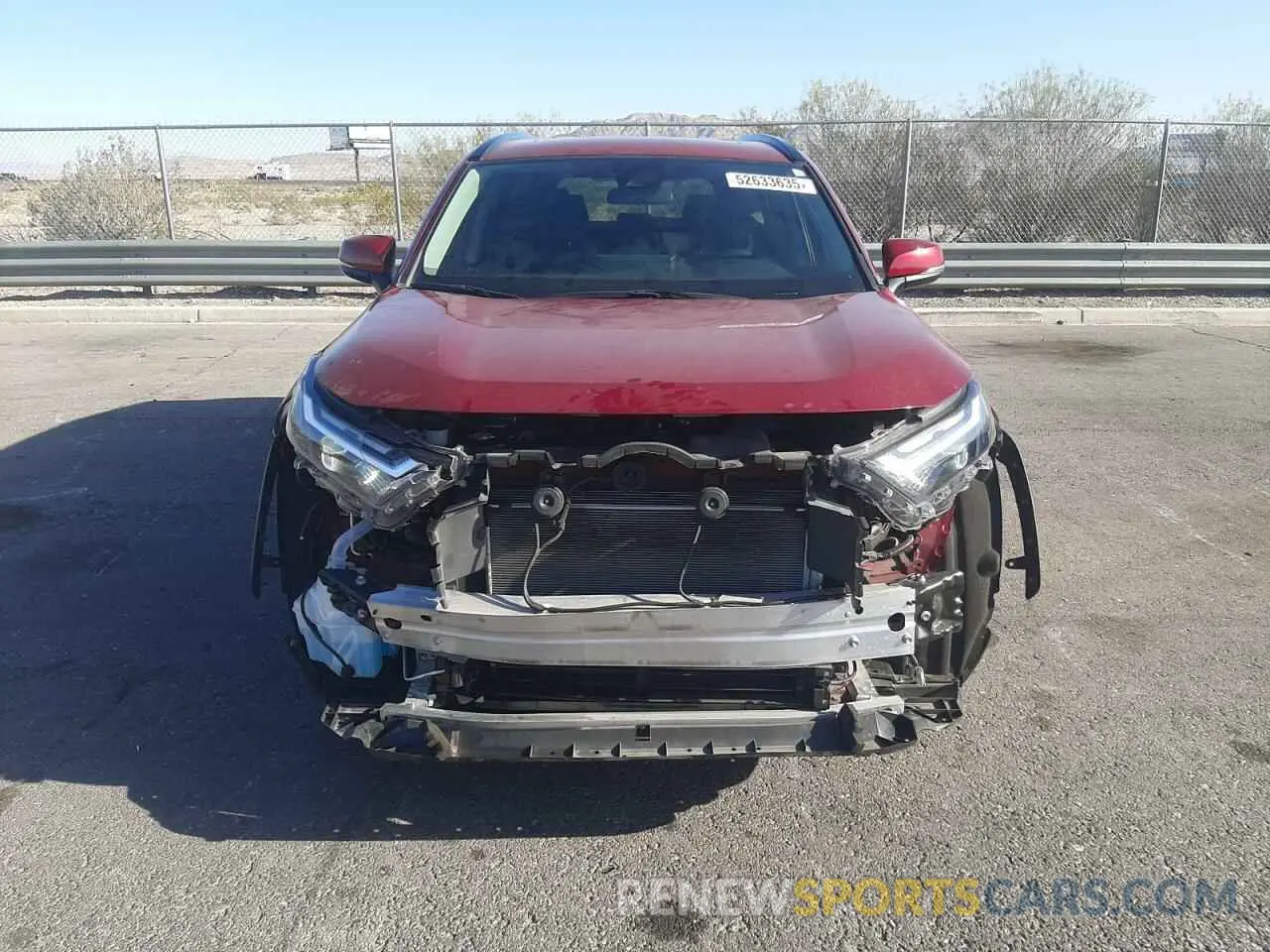 5 fotografías del automóvil dañado 4T3RWRFV9NU057541 TOYOTA RAV4 2022