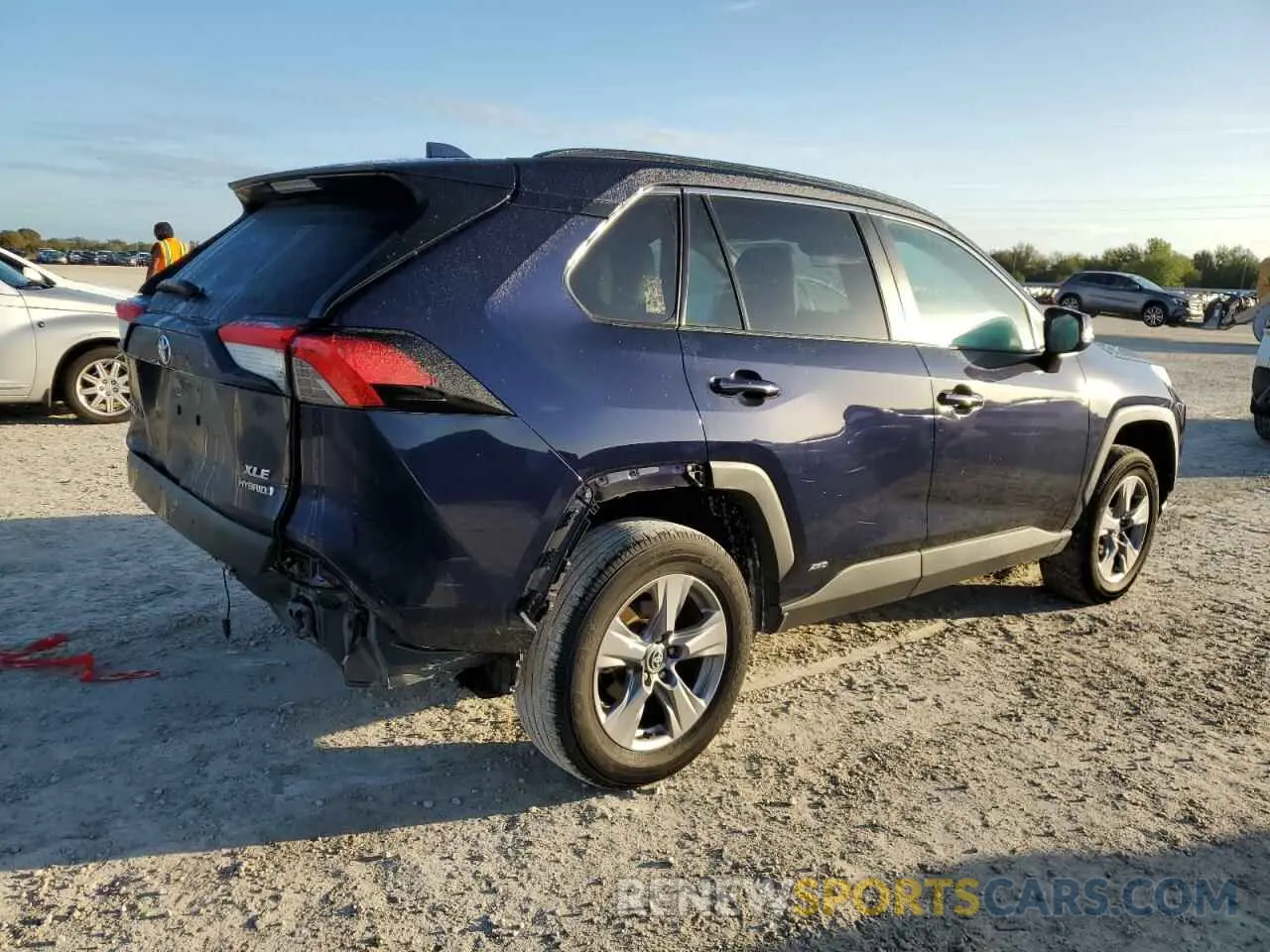3 fotografías del automóvil dañado 4T3RWRFV9NU057572 TOYOTA RAV4 2022