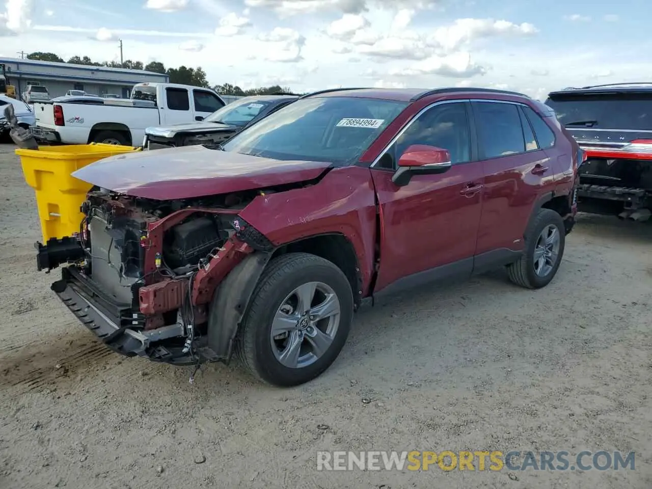 1 fotografías del automóvil dañado 4T3RWRFV9NU058768 TOYOTA RAV4 2022