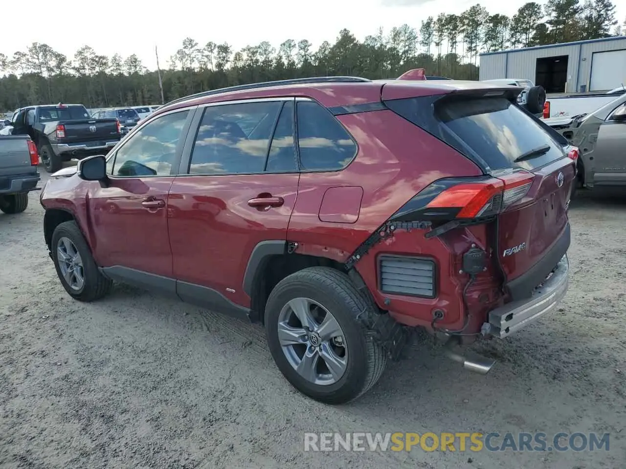 2 fotografías del automóvil dañado 4T3RWRFV9NU058768 TOYOTA RAV4 2022