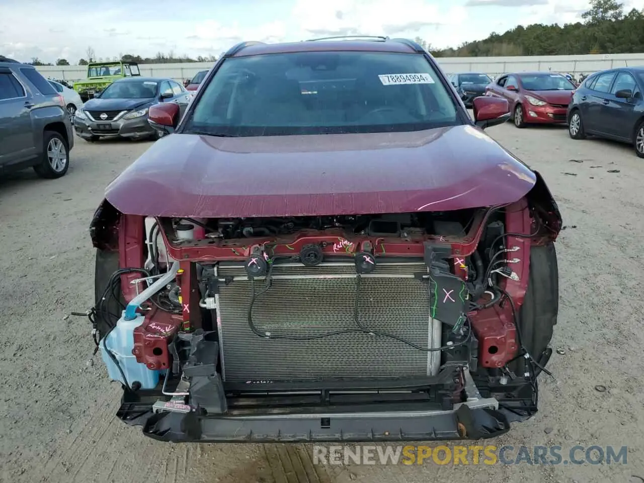 5 fotografías del automóvil dañado 4T3RWRFV9NU058768 TOYOTA RAV4 2022