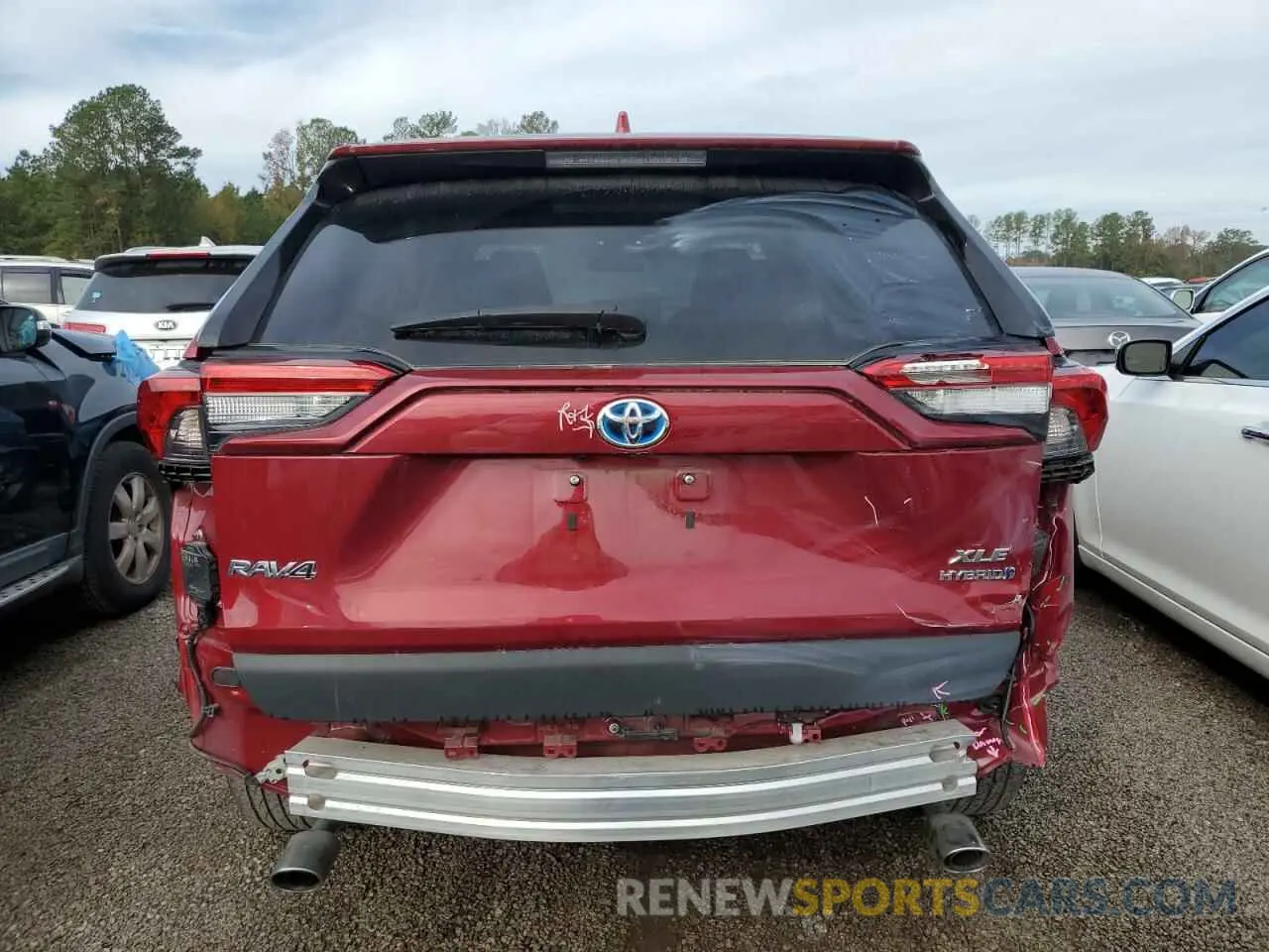 6 fotografías del automóvil dañado 4T3RWRFV9NU058768 TOYOTA RAV4 2022