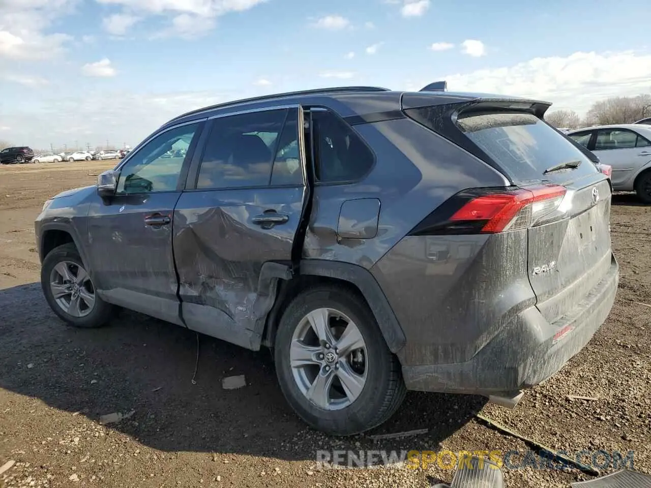 2 fotografías del automóvil dañado 4T3RWRFV9NU066868 TOYOTA RAV4 2022