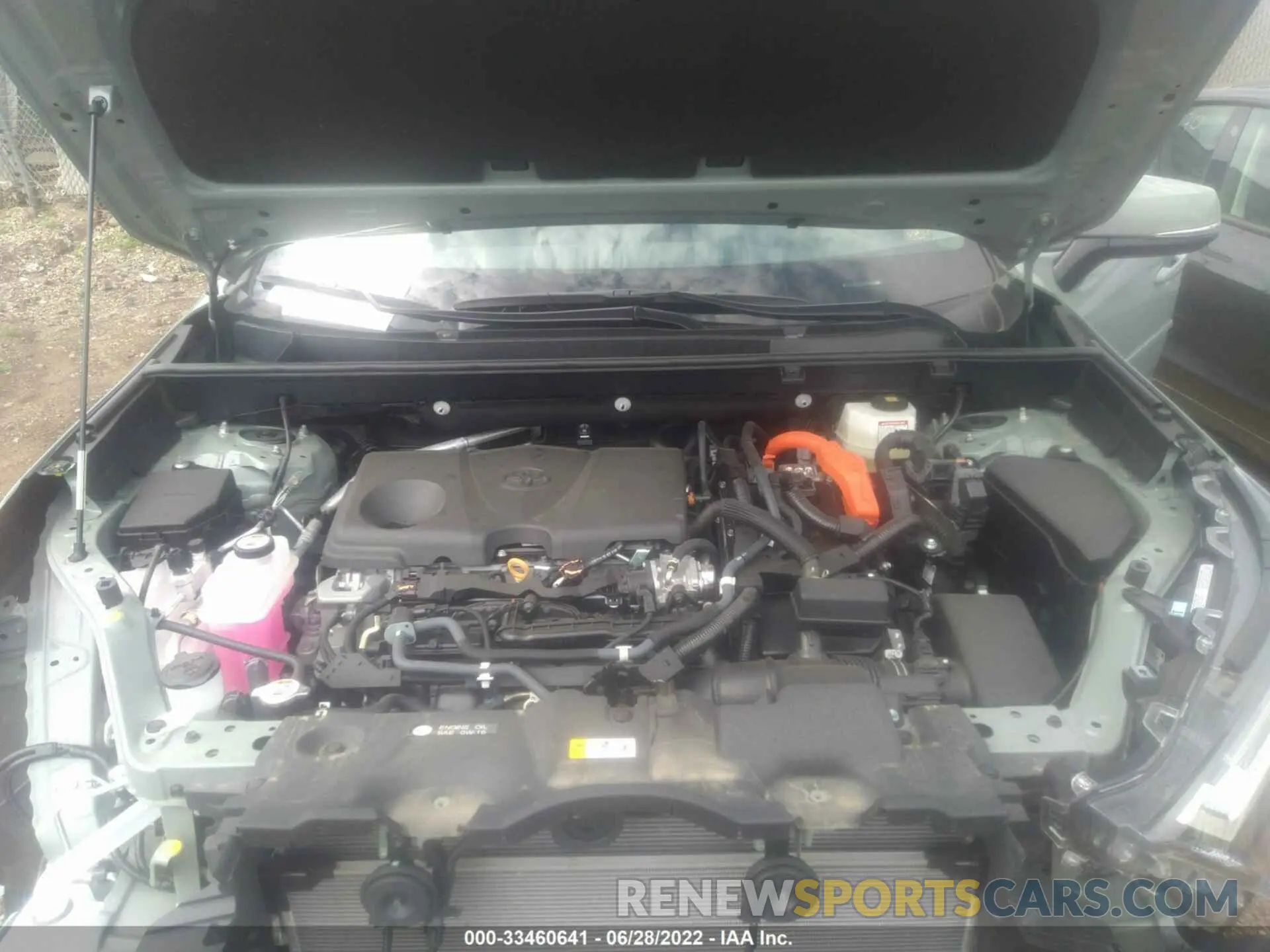 10 fotografías del automóvil dañado 4T3RWRFVXNU052896 TOYOTA RAV4 2022