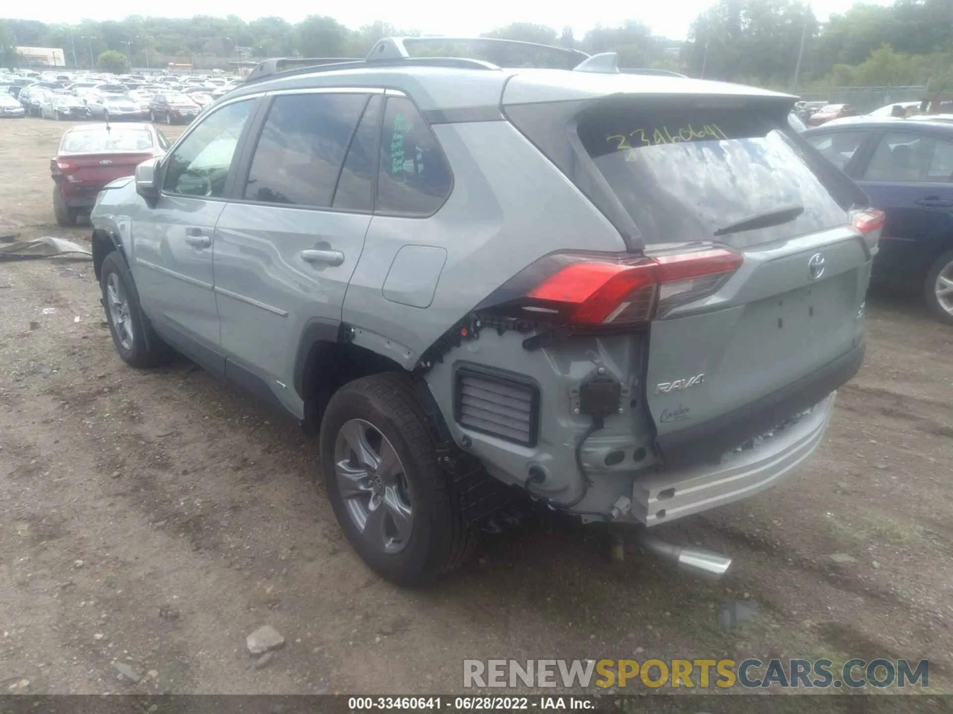 3 fotografías del automóvil dañado 4T3RWRFVXNU052896 TOYOTA RAV4 2022