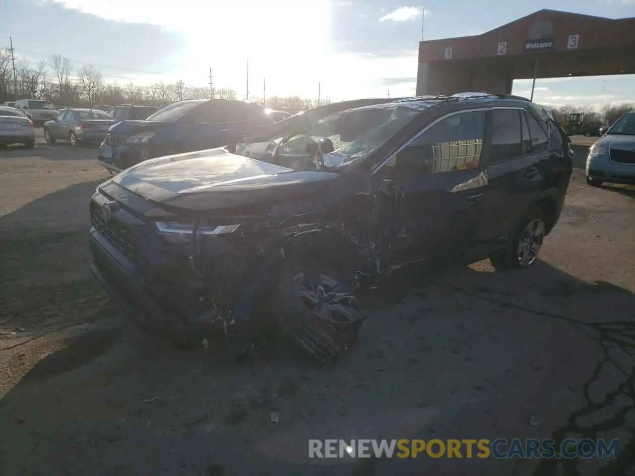 1 fotografías del automóvil dañado 4T3RWRFVXNU066524 TOYOTA RAV4 2022