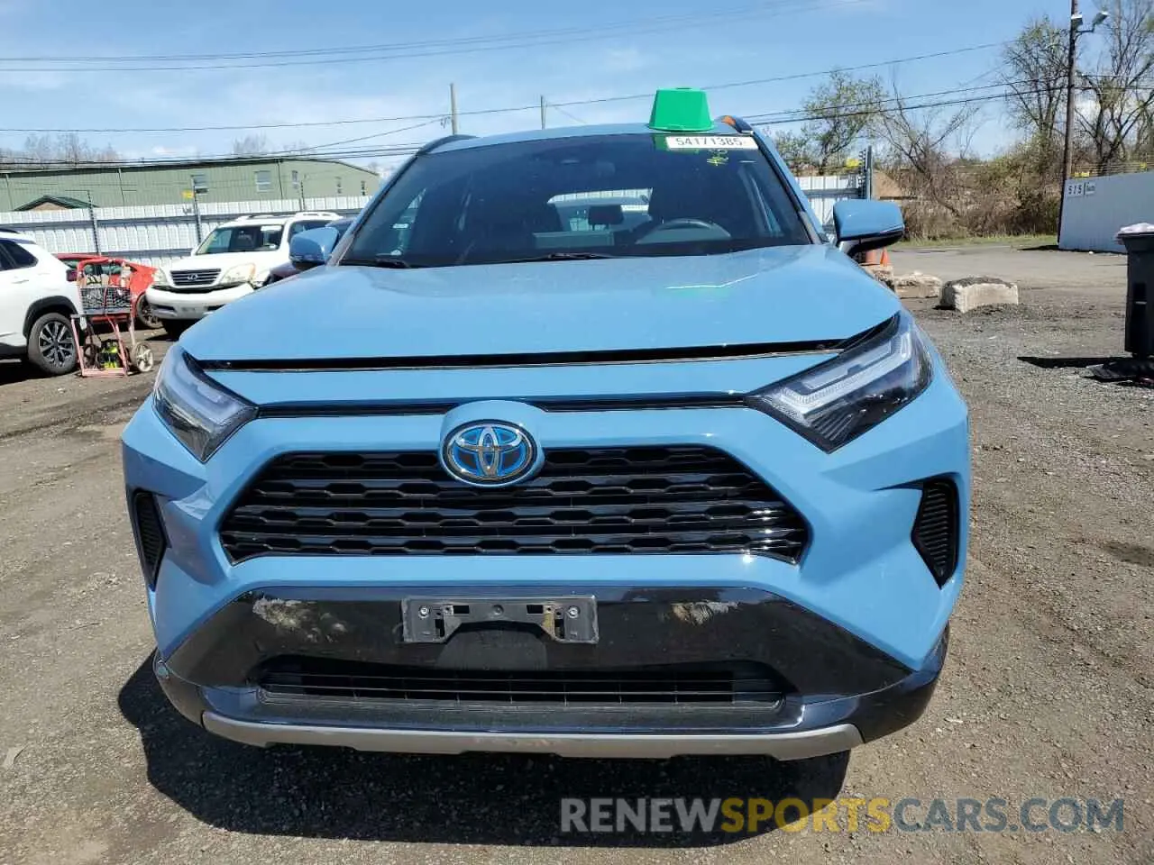 5 fotografías del automóvil dañado 4T3T6RFV0NU079529 TOYOTA RAV4 2022