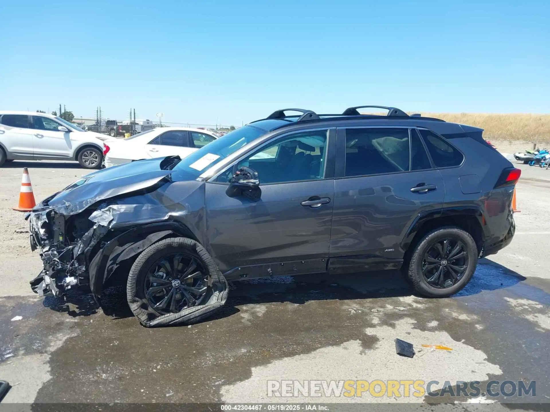 14 fotografías del automóvil dañado 4T3T6RFV1NU068121 TOYOTA RAV4 2022