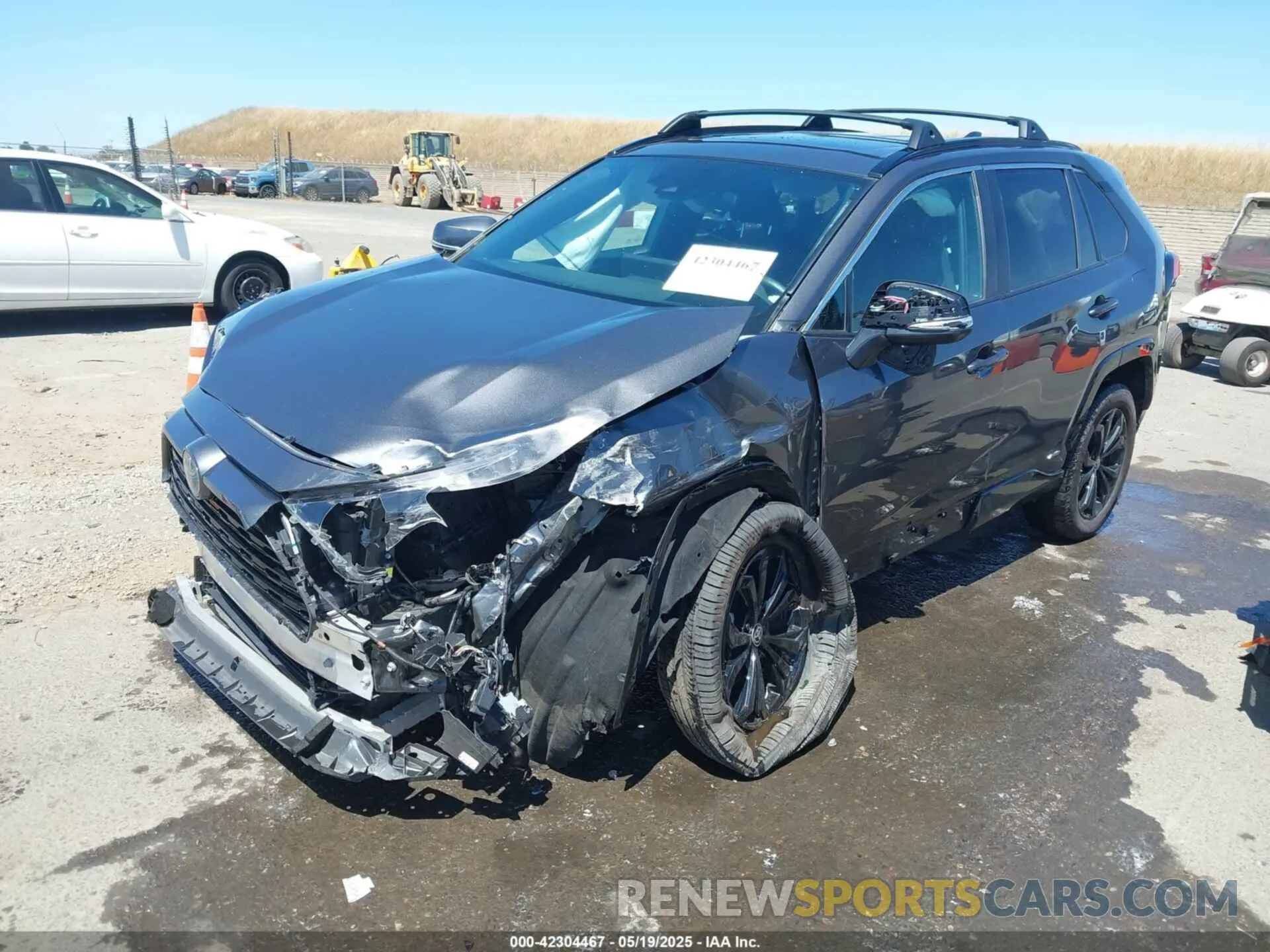 2 fotografías del automóvil dañado 4T3T6RFV1NU068121 TOYOTA RAV4 2022
