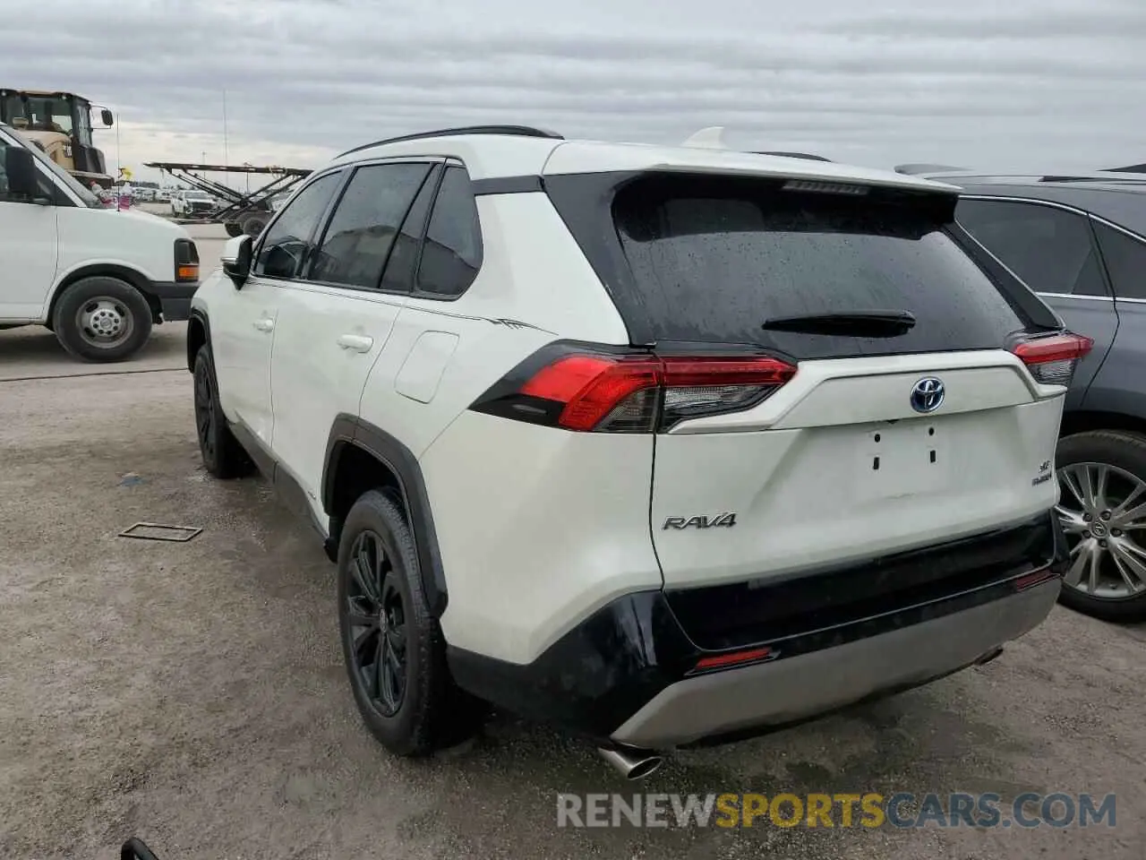 3 fotografías del automóvil dañado 4T3T6RFV2NU081296 TOYOTA RAV4 2022