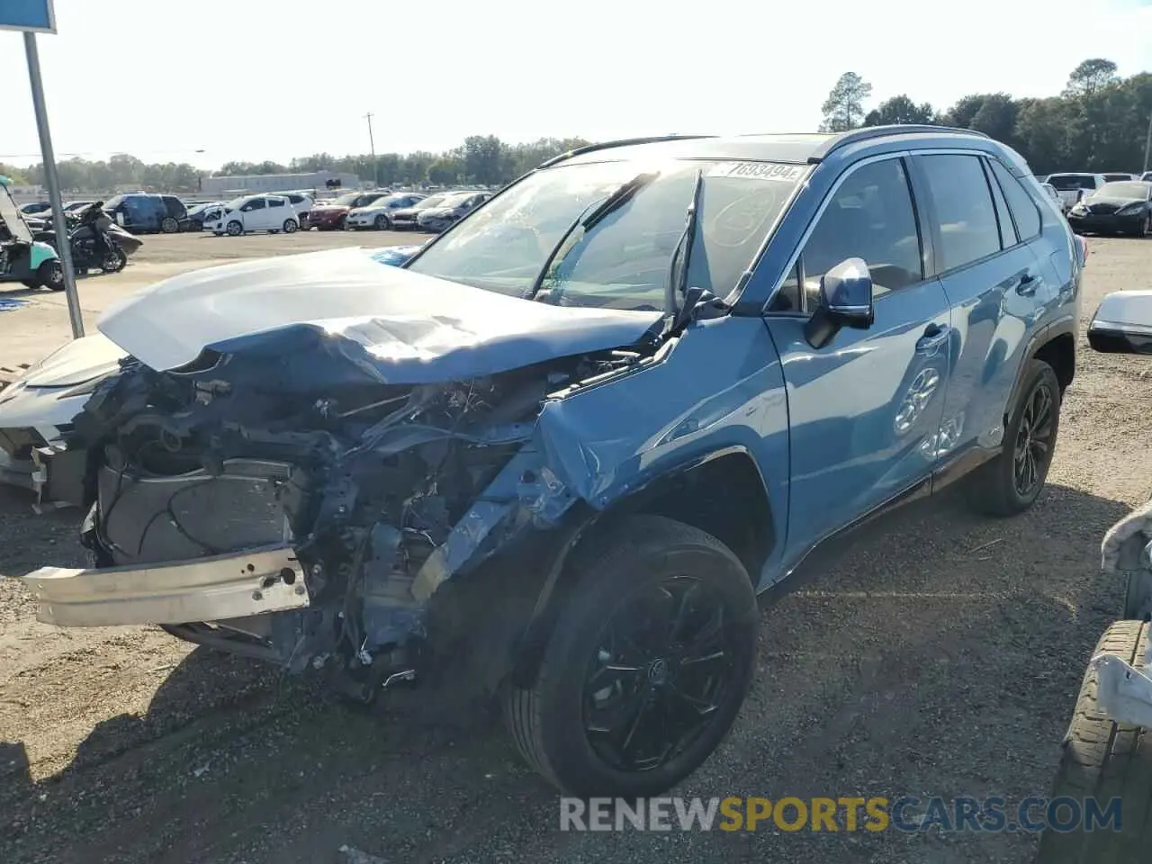 1 fotografías del automóvil dañado 4T3T6RFV3NU070288 TOYOTA RAV4 2022