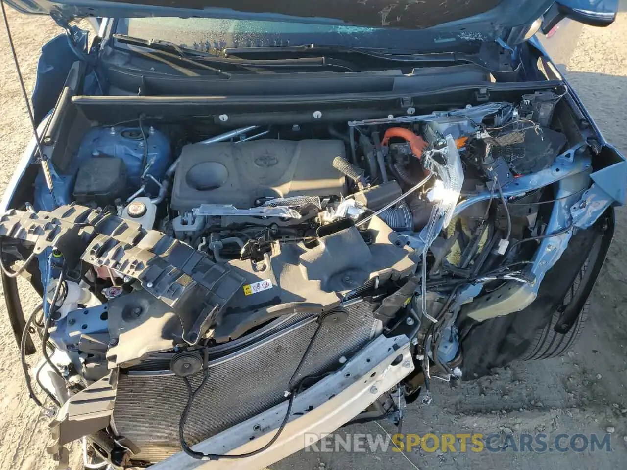 13 fotografías del automóvil dañado 4T3T6RFV3NU070288 TOYOTA RAV4 2022