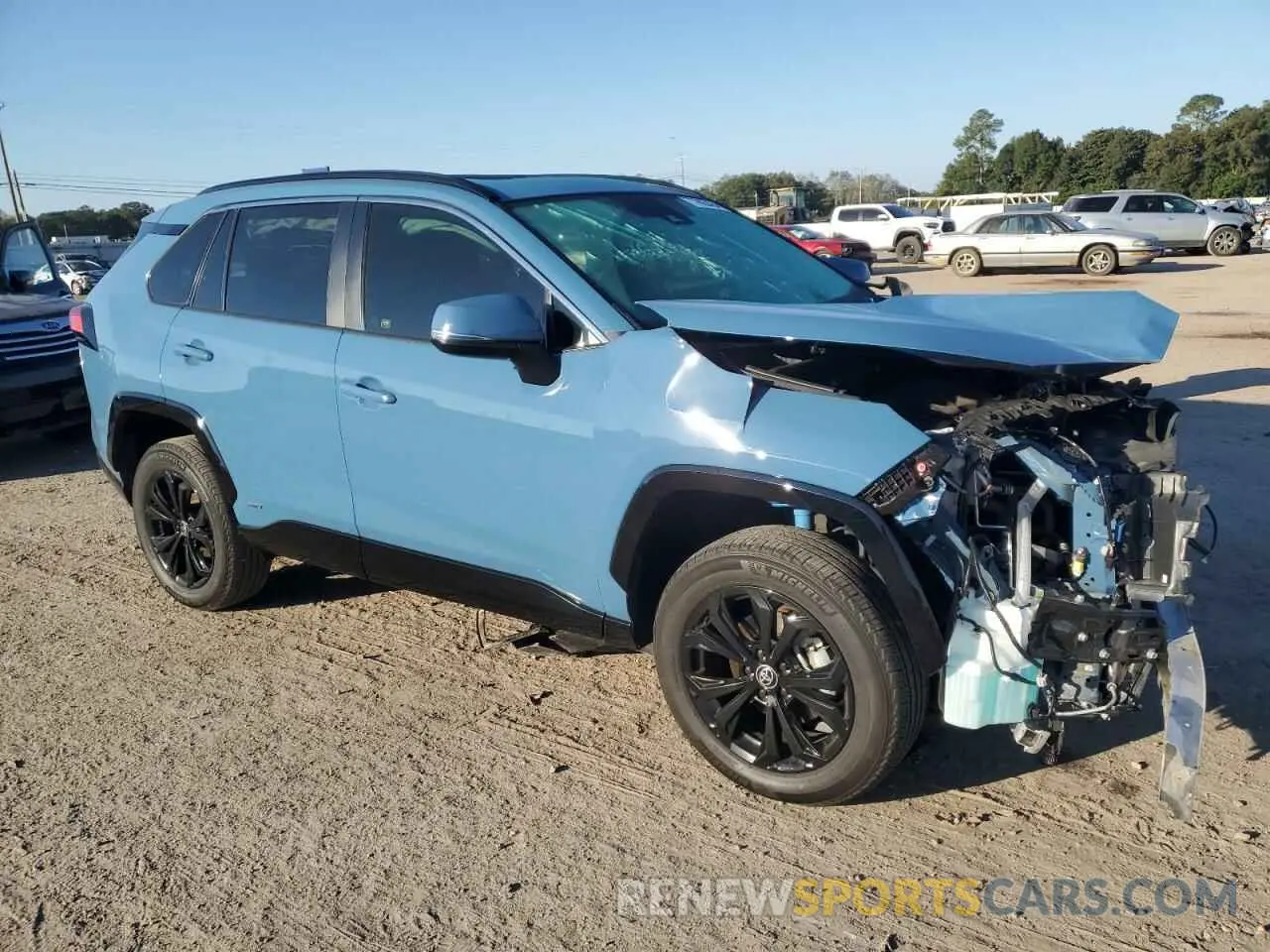 4 fotografías del automóvil dañado 4T3T6RFV3NU070288 TOYOTA RAV4 2022