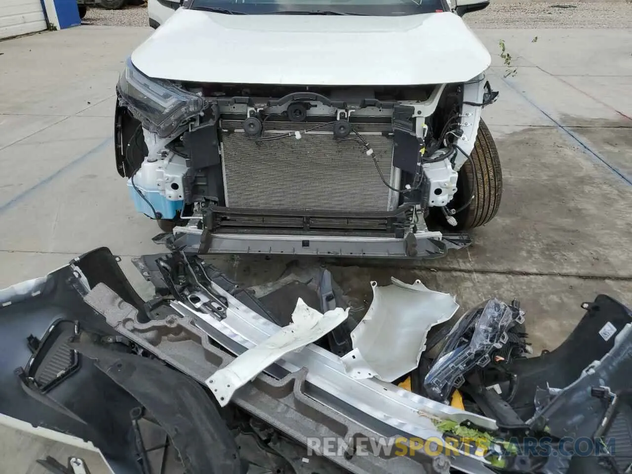 9 fotografías del automóvil dañado 4T3T6RFV3NU070727 TOYOTA RAV4 2022