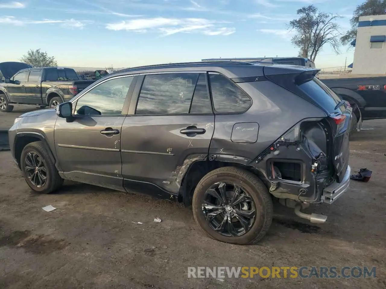 2 fotografías del automóvil dañado 4T3T6RFV3NU081307 TOYOTA RAV4 2022