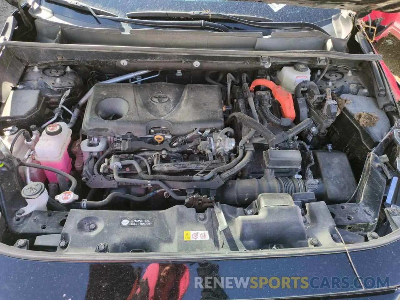 12 fotografías del automóvil dañado 4T3T6RFV4NU080053 TOYOTA RAV4 2022