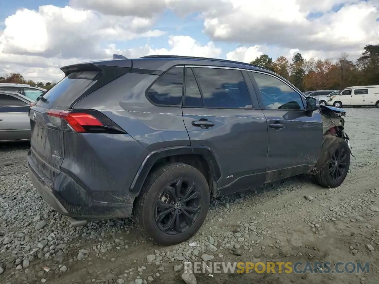 3 fotografías del automóvil dañado 4T3T6RFV6NU080605 TOYOTA RAV4 2022