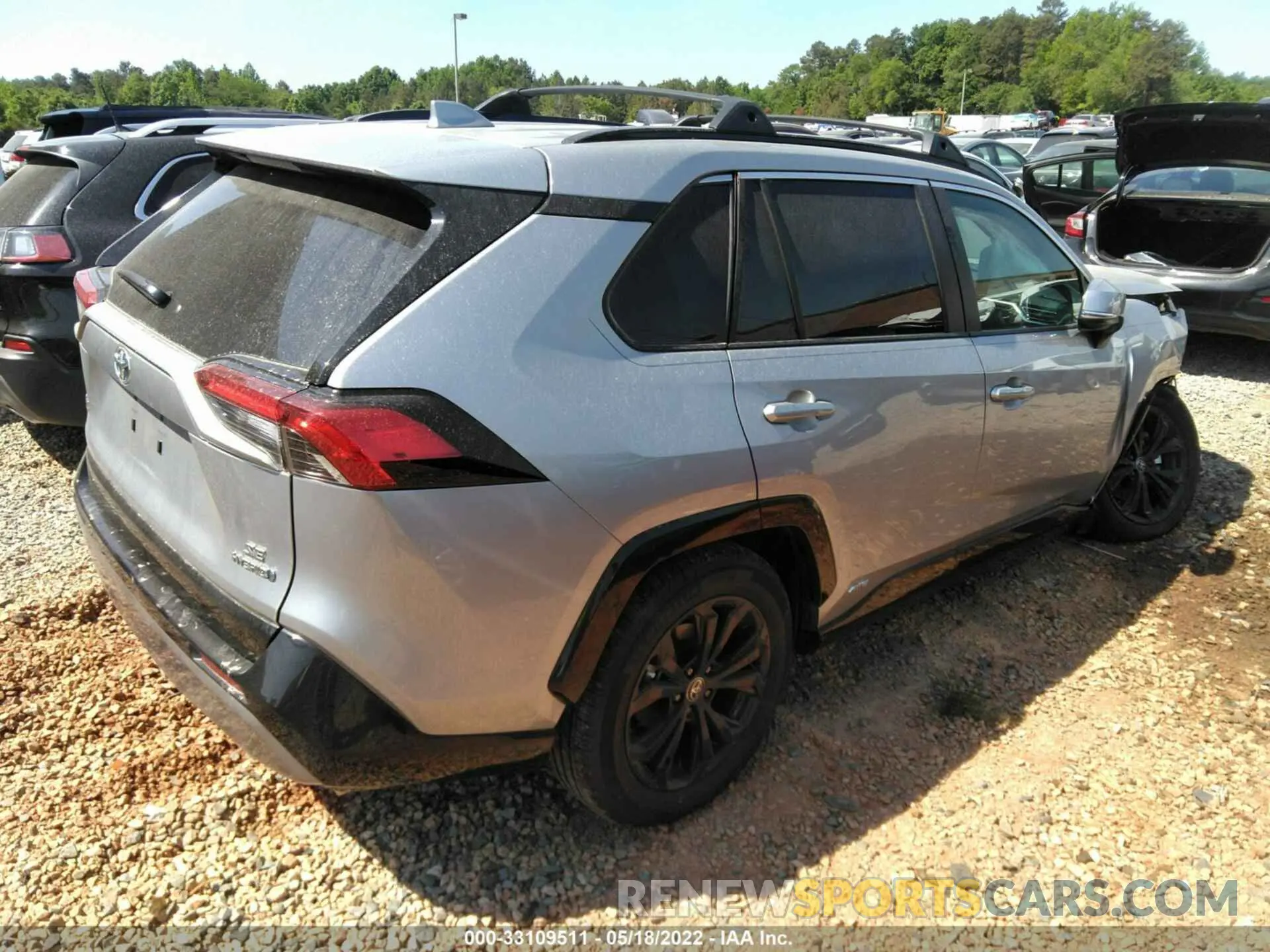 4 fotografías del automóvil dañado 4T3T6RFV7NU069516 TOYOTA RAV4 2022