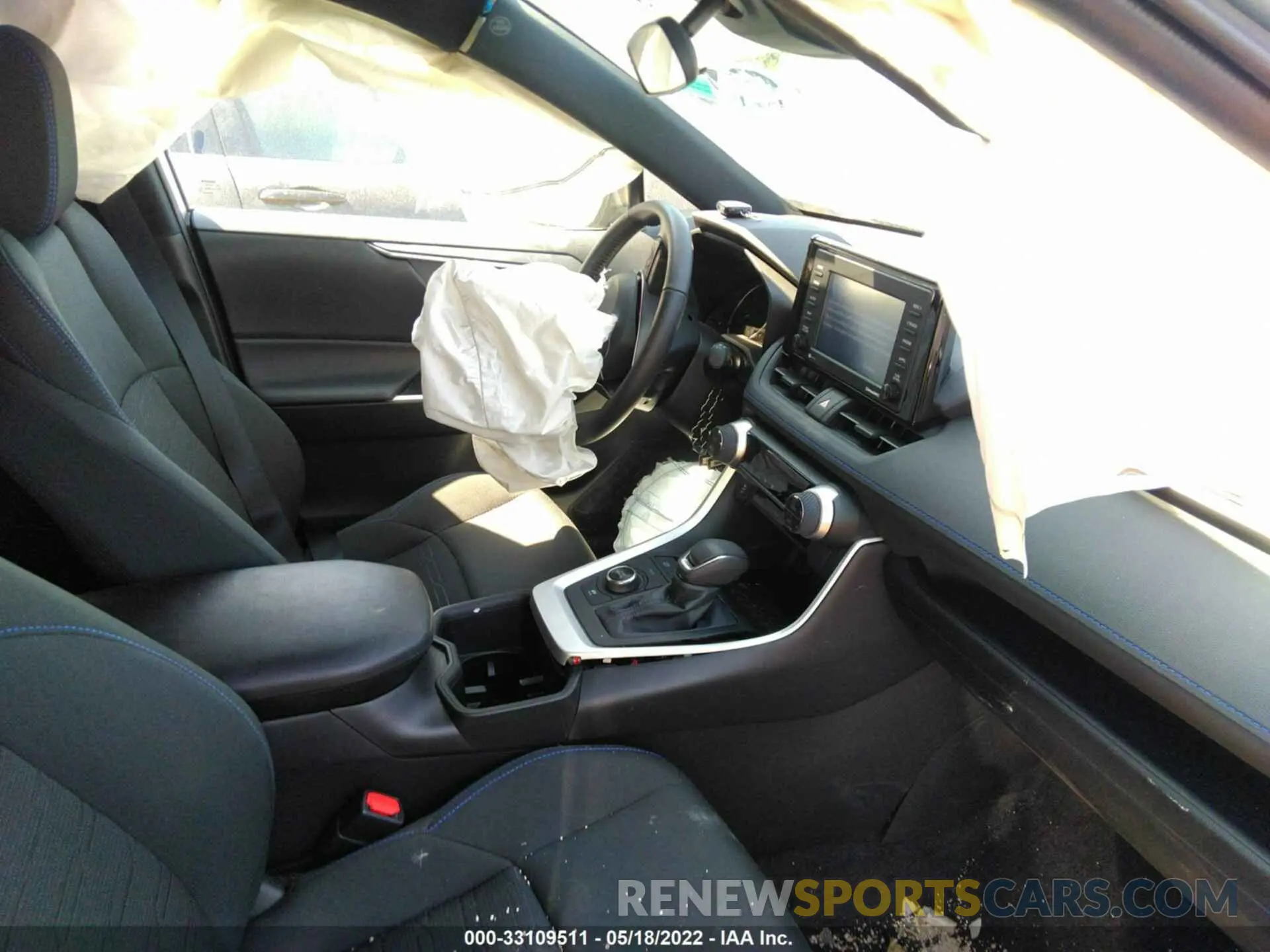 5 fotografías del automóvil dañado 4T3T6RFV7NU069516 TOYOTA RAV4 2022