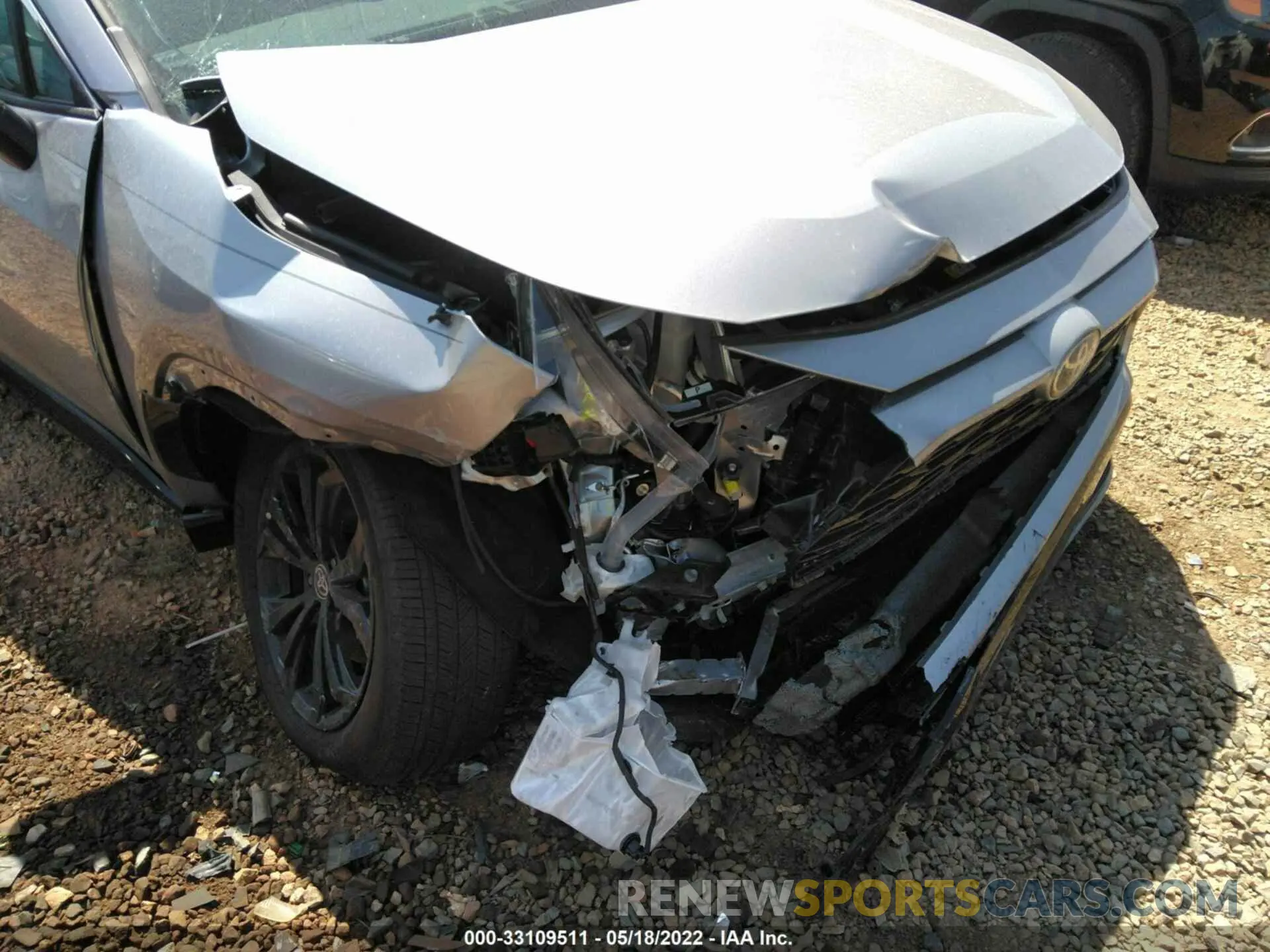 6 fotografías del automóvil dañado 4T3T6RFV7NU069516 TOYOTA RAV4 2022