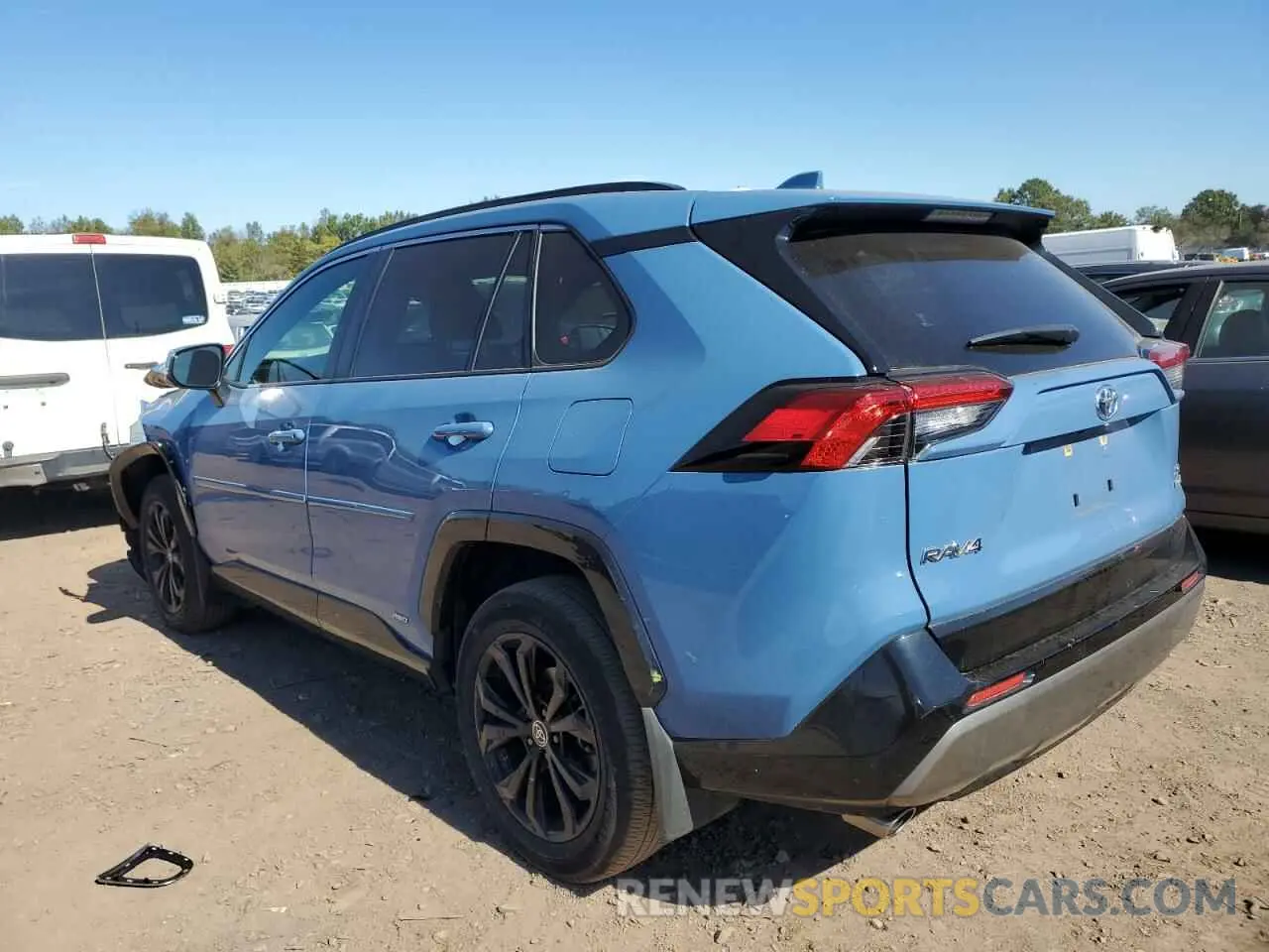 2 fotografías del automóvil dañado JTM16RFV2ND060386 TOYOTA RAV4 2022