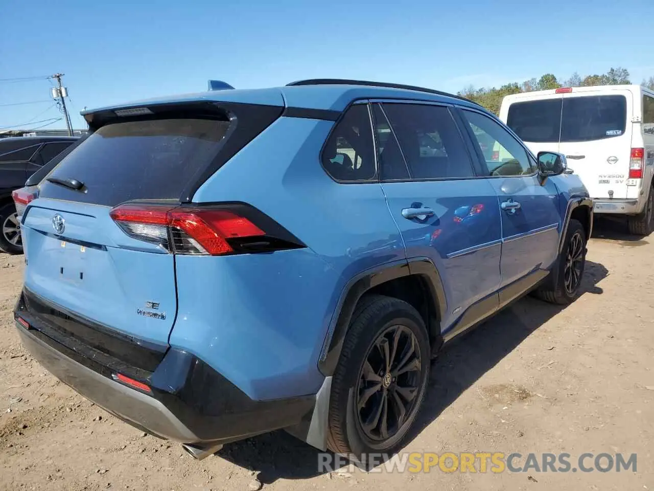 3 fotografías del automóvil dañado JTM16RFV2ND060386 TOYOTA RAV4 2022