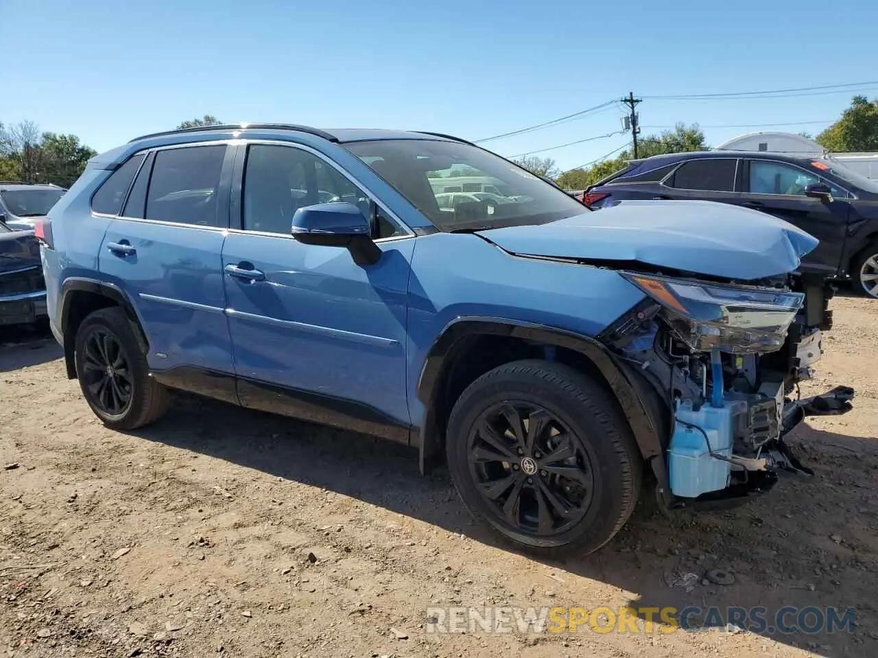 4 fotografías del automóvil dañado JTM16RFV2ND060386 TOYOTA RAV4 2022