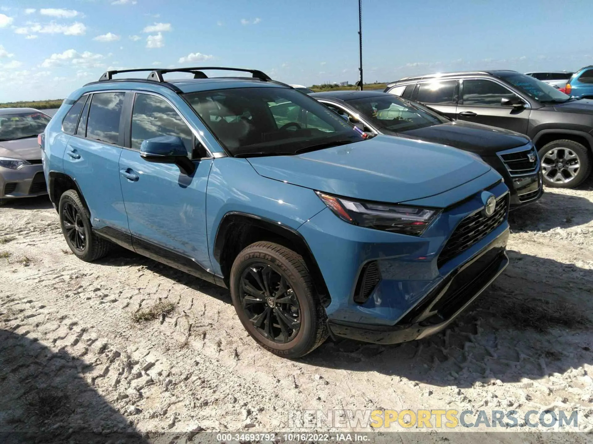 1 fotografías del automóvil dañado JTM16RFV4ND063113 TOYOTA RAV4 2022