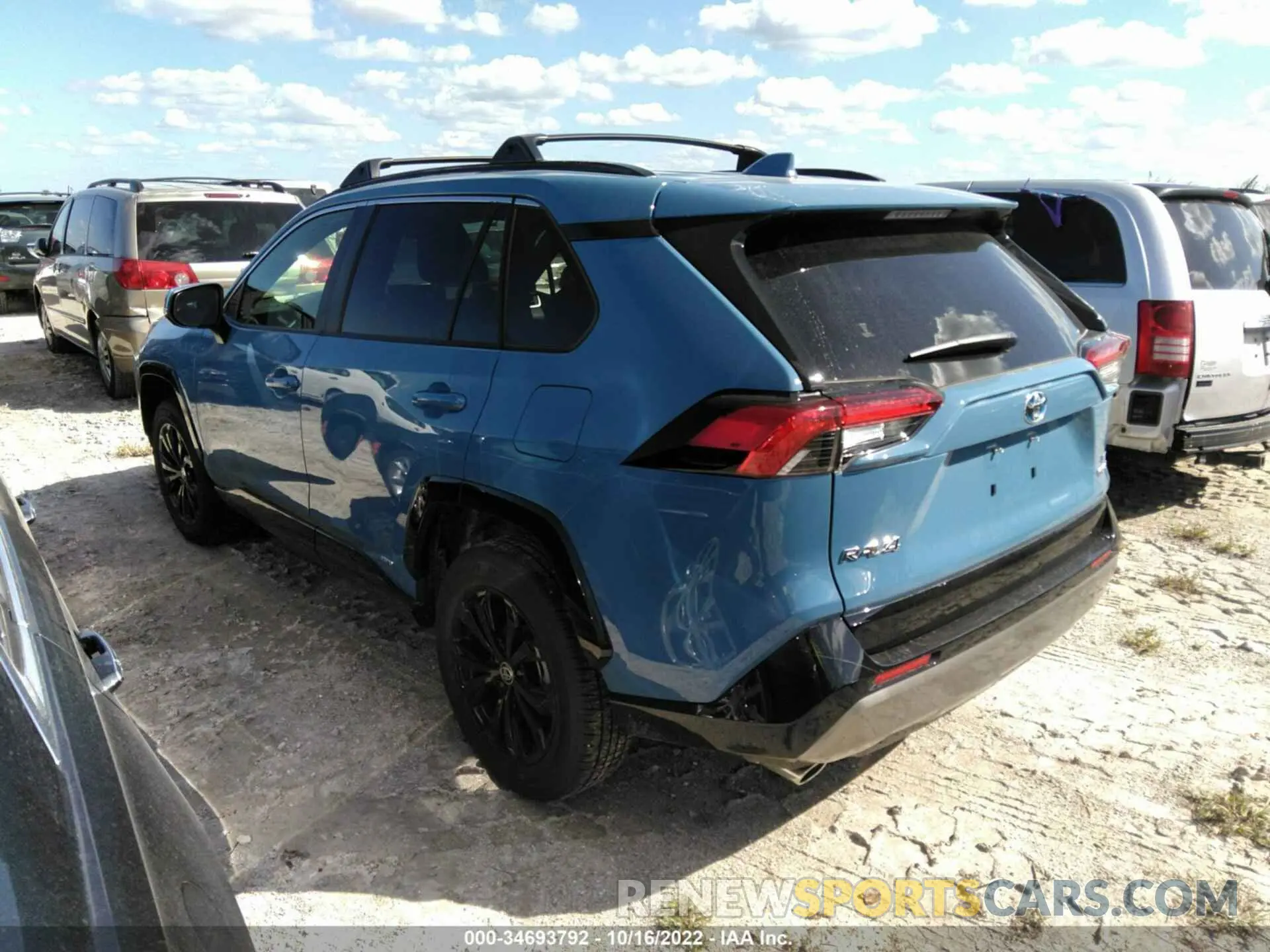 3 fotografías del automóvil dañado JTM16RFV4ND063113 TOYOTA RAV4 2022