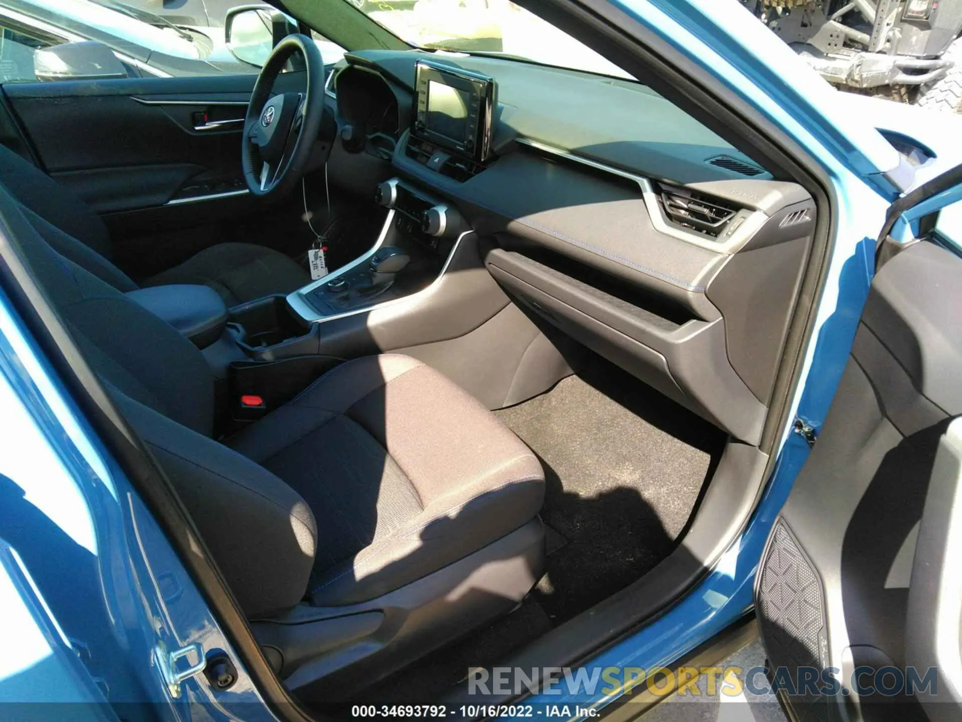 5 fotografías del automóvil dañado JTM16RFV4ND063113 TOYOTA RAV4 2022