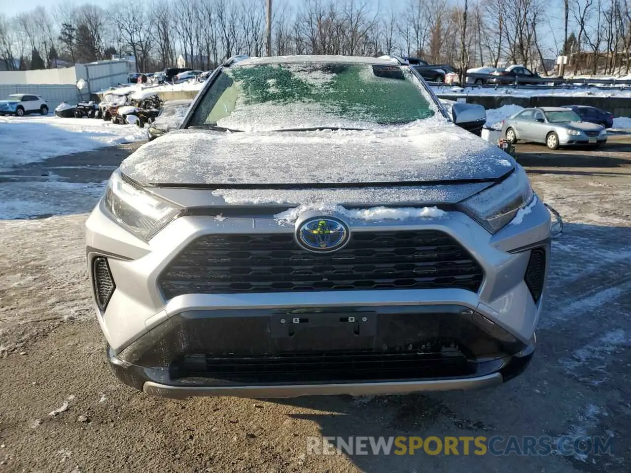 5 fotografías del automóvil dañado JTM16RFV5ND059944 TOYOTA RAV4 2022