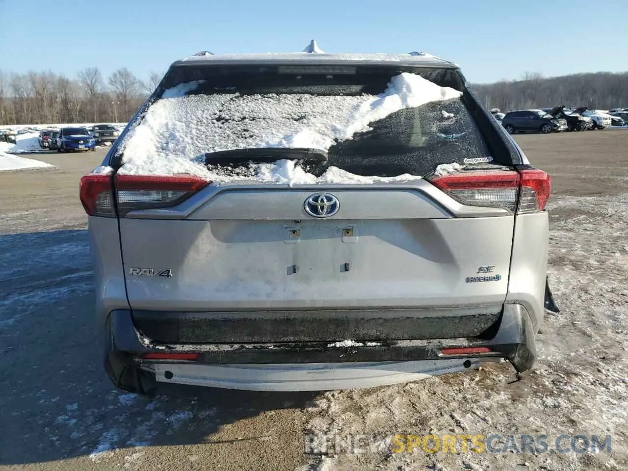 6 fotografías del automóvil dañado JTM16RFV5ND059944 TOYOTA RAV4 2022