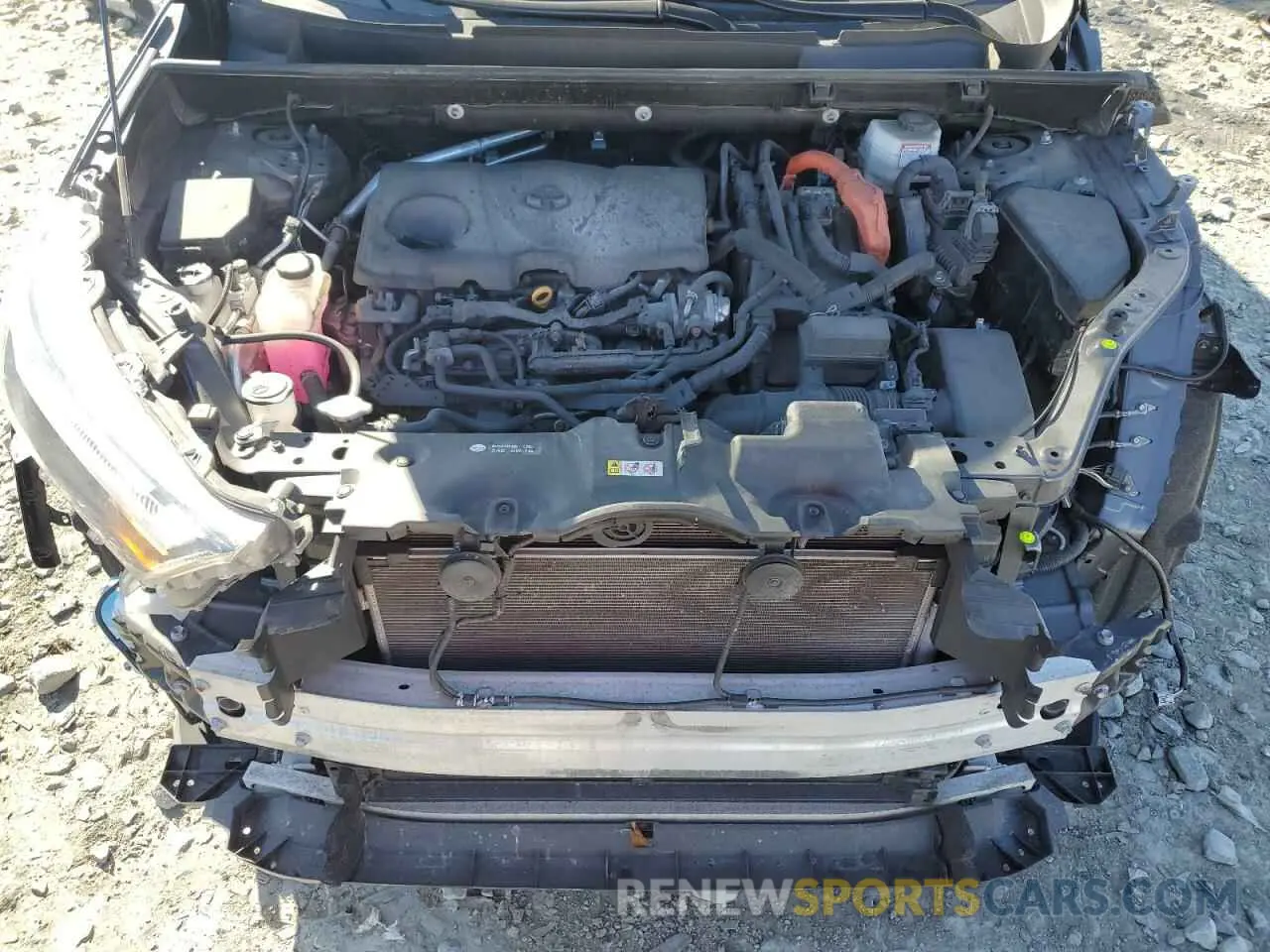 14 fotografías del automóvil dañado JTM16RFV7NJ014313 TOYOTA RAV4 2022