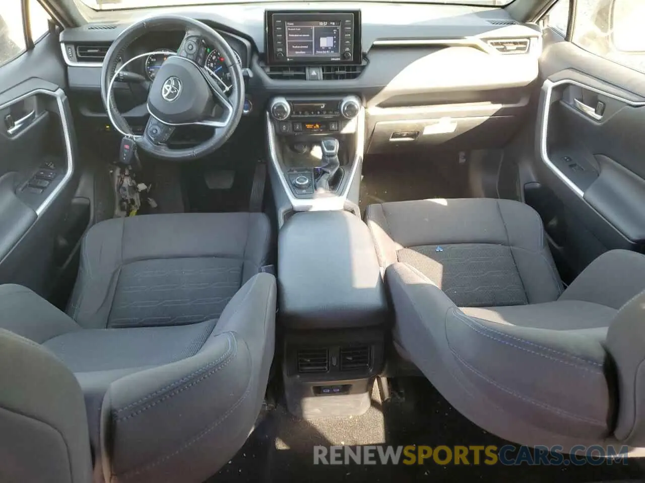 8 fotografías del automóvil dañado JTM16RFV7NJ014313 TOYOTA RAV4 2022